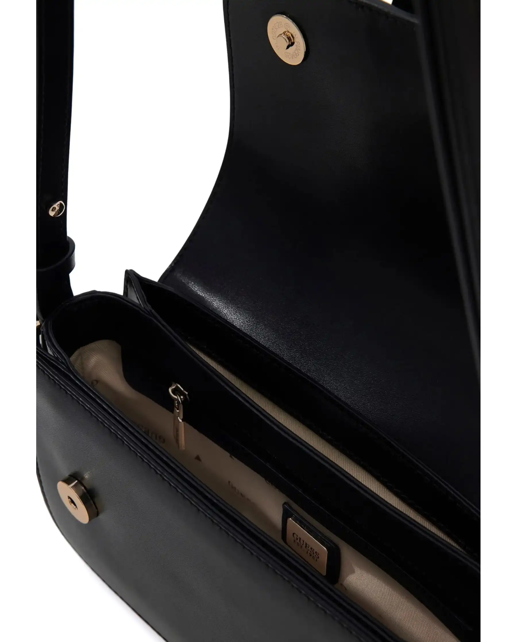 GUESS BORSA JANIE NERO