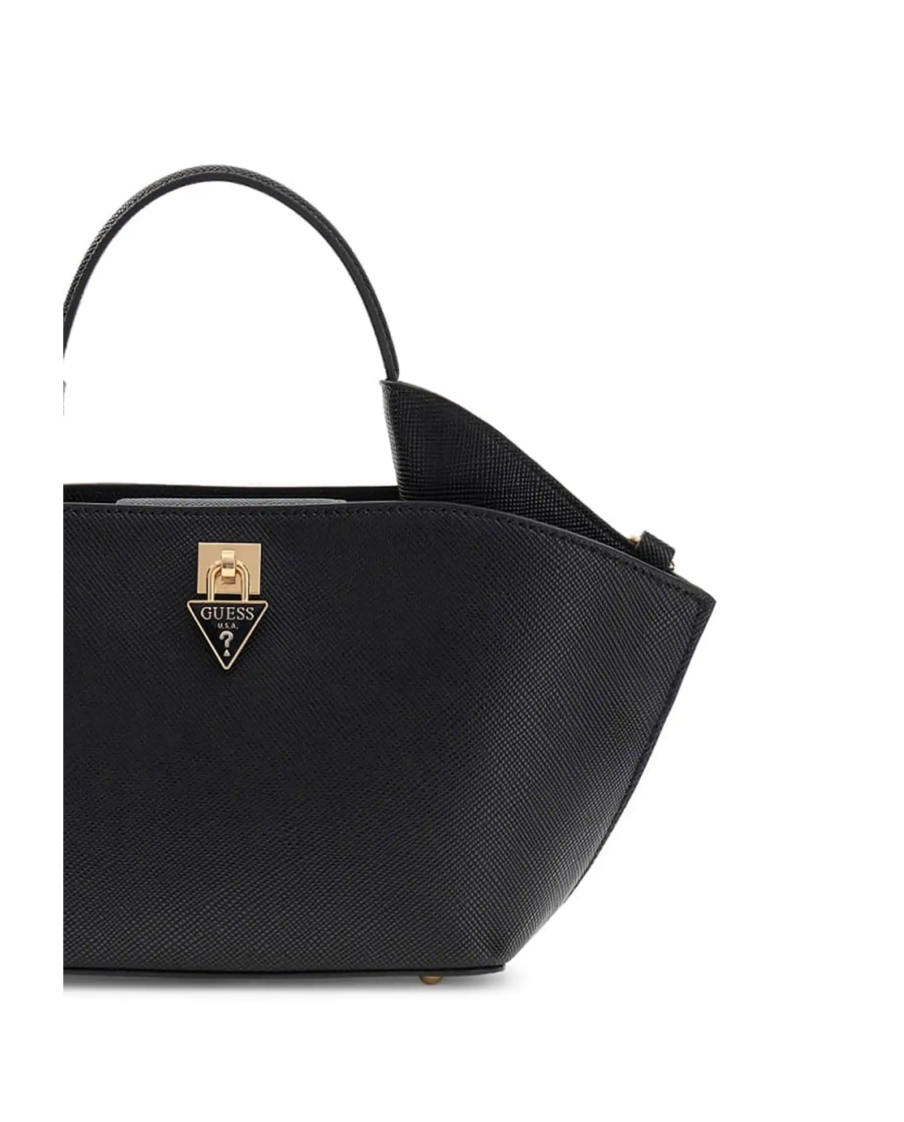 GUESS BORSA PATSIE MINI NERO