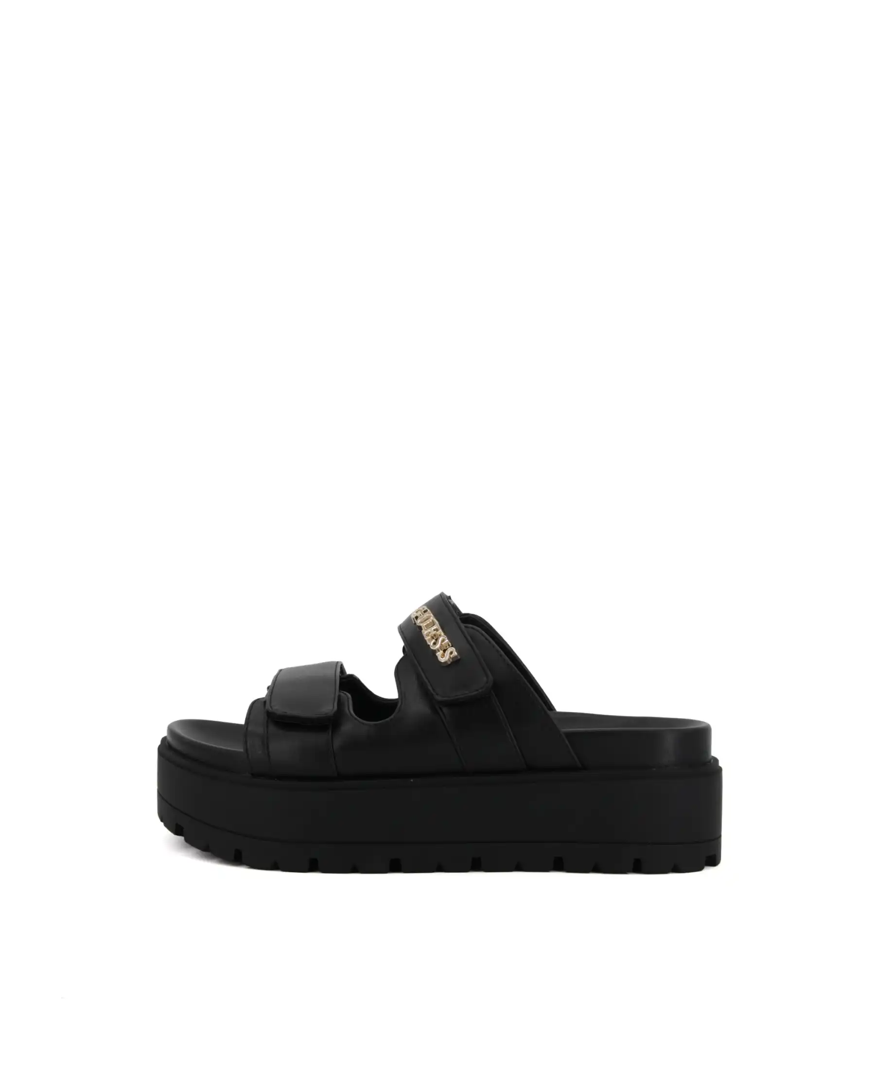 GUESS CIABATTINE FAXON NERO