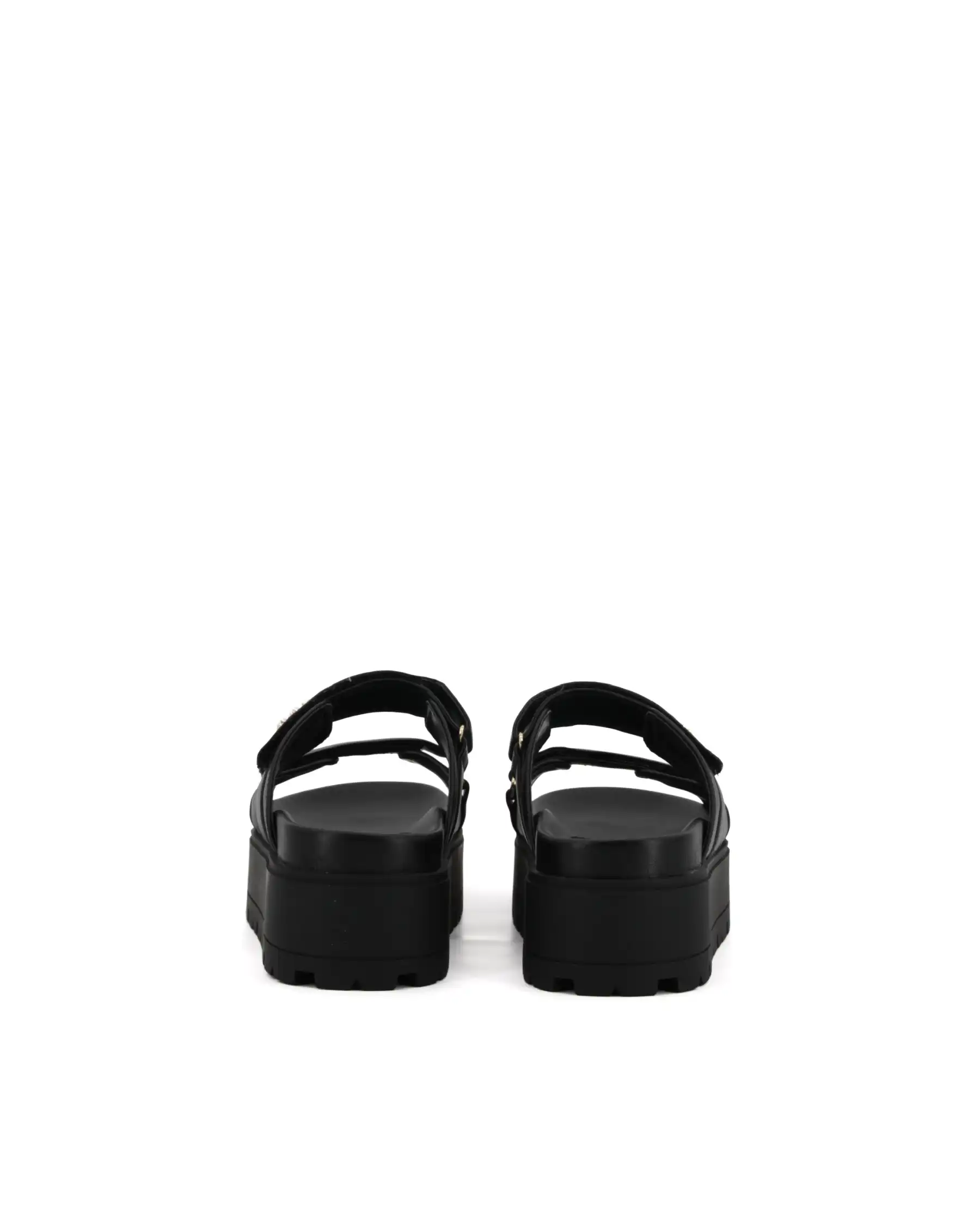 GUESS CIABATTINE FAXON NERO