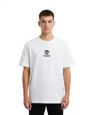 TIMBERLAND T-SHIRT STACK LOGO BIANCO