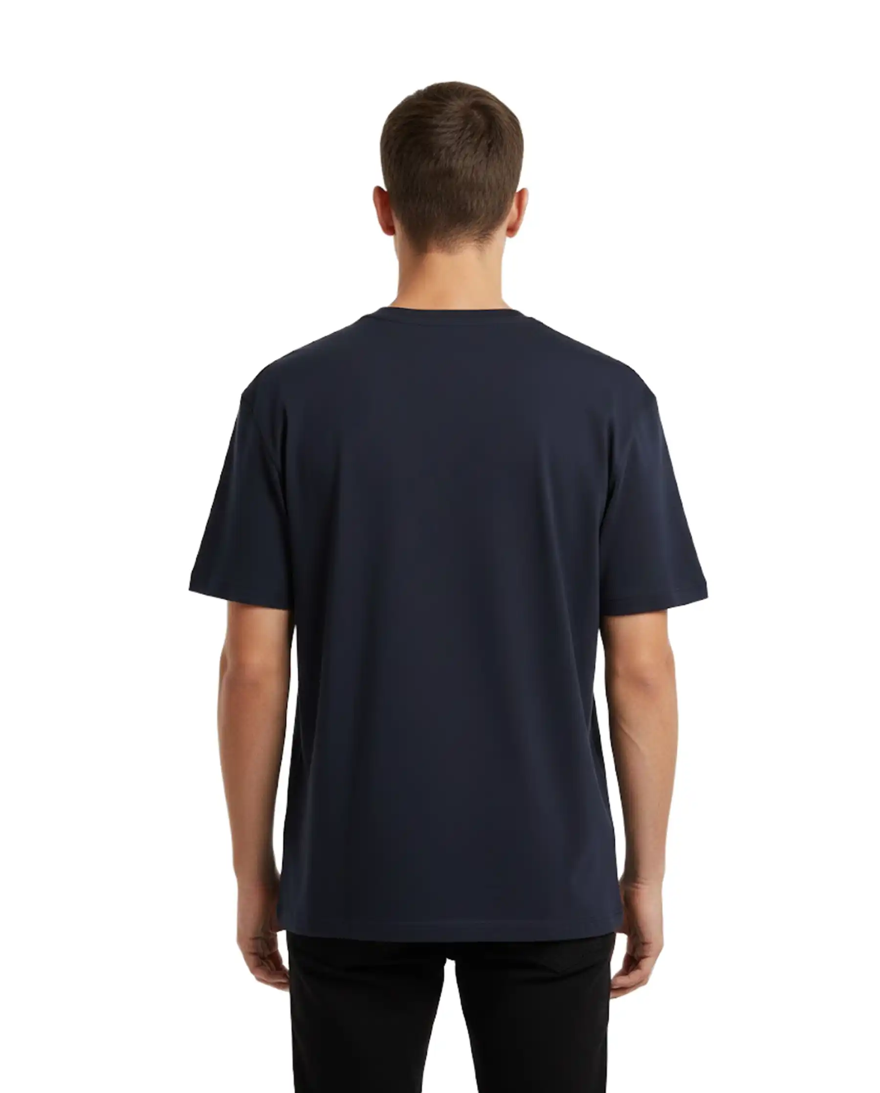 TIMBERLAND T-SHIRT STACK LOGO BLU