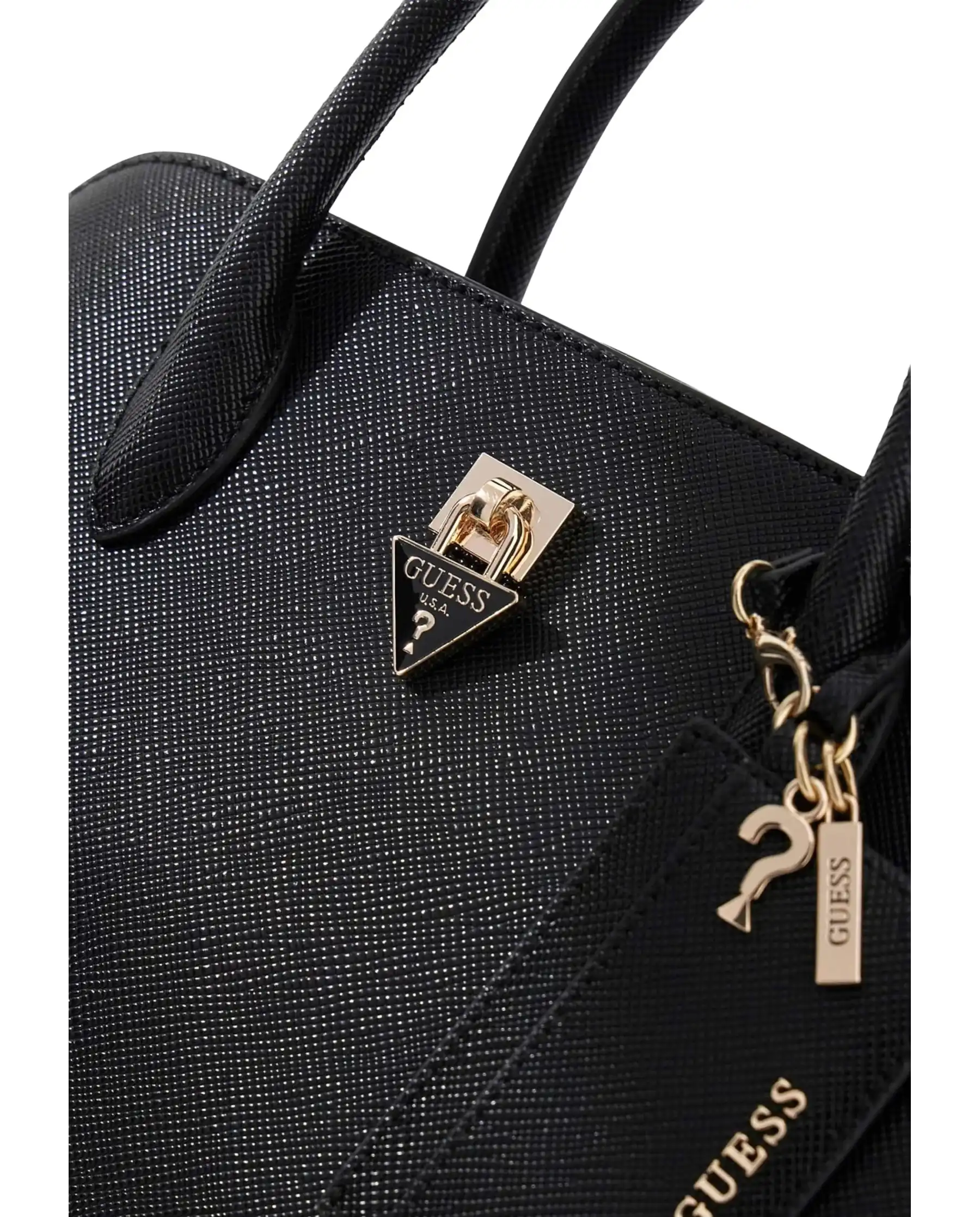 GUESS BORSA PATSIE NERO