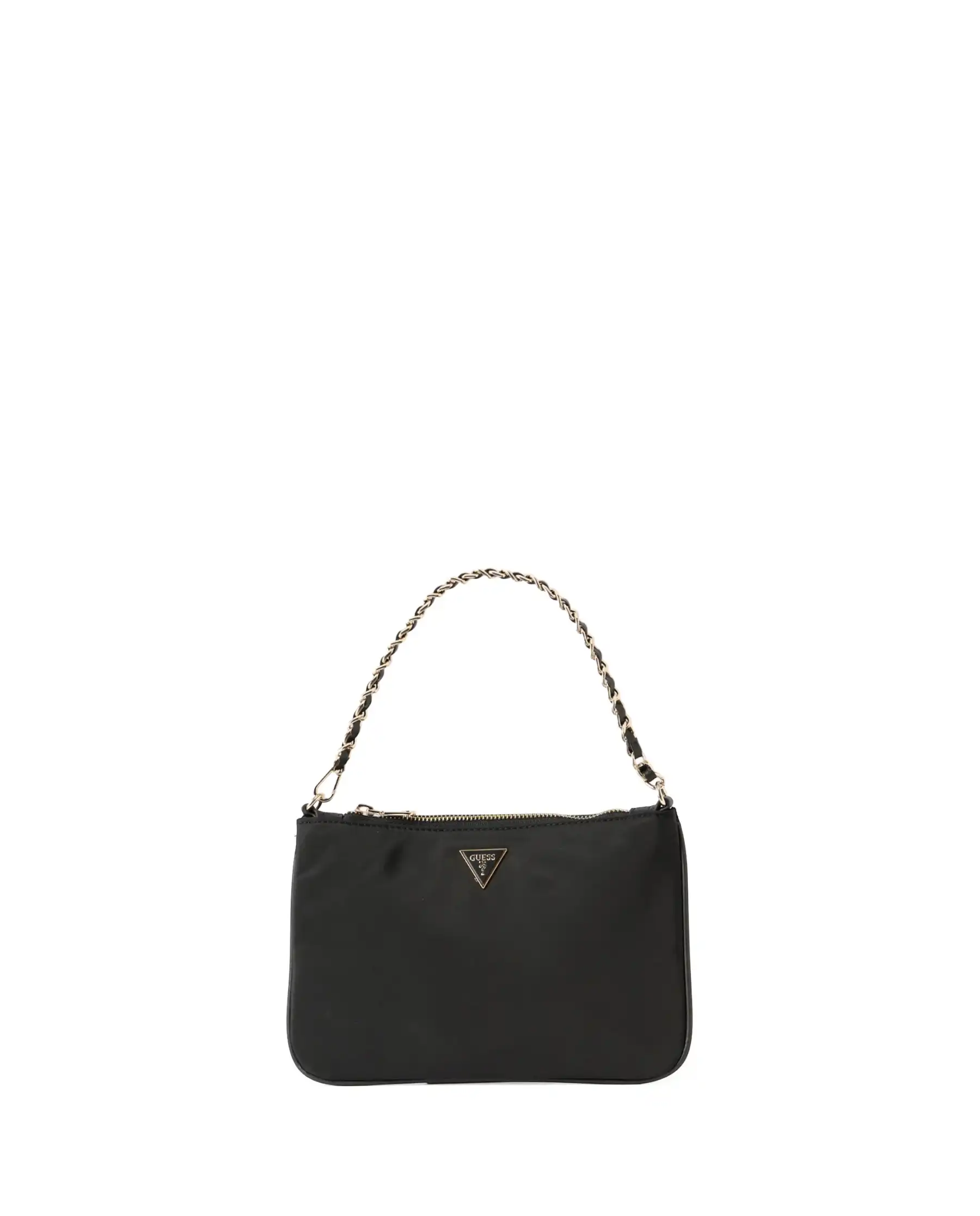 GUESS BORSA FLAT POUCH NERO