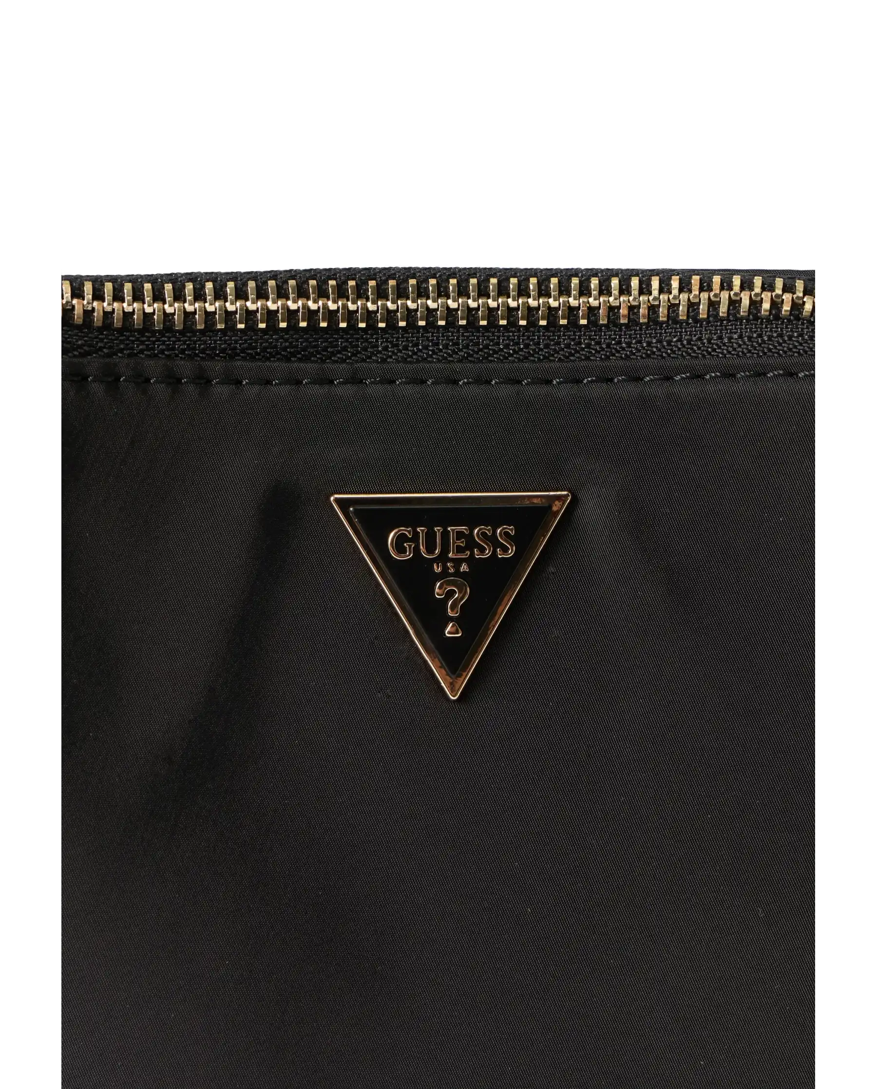 GUESS BORSA FLAT POUCH NERO
