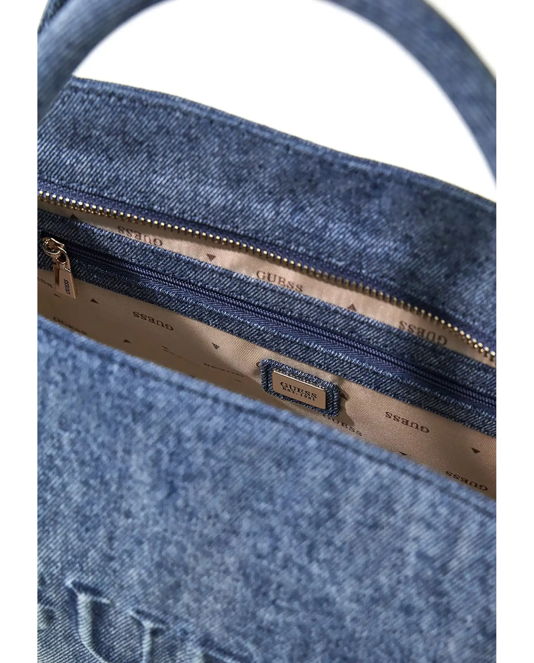 GUESS BORSA JODI AZZURRO