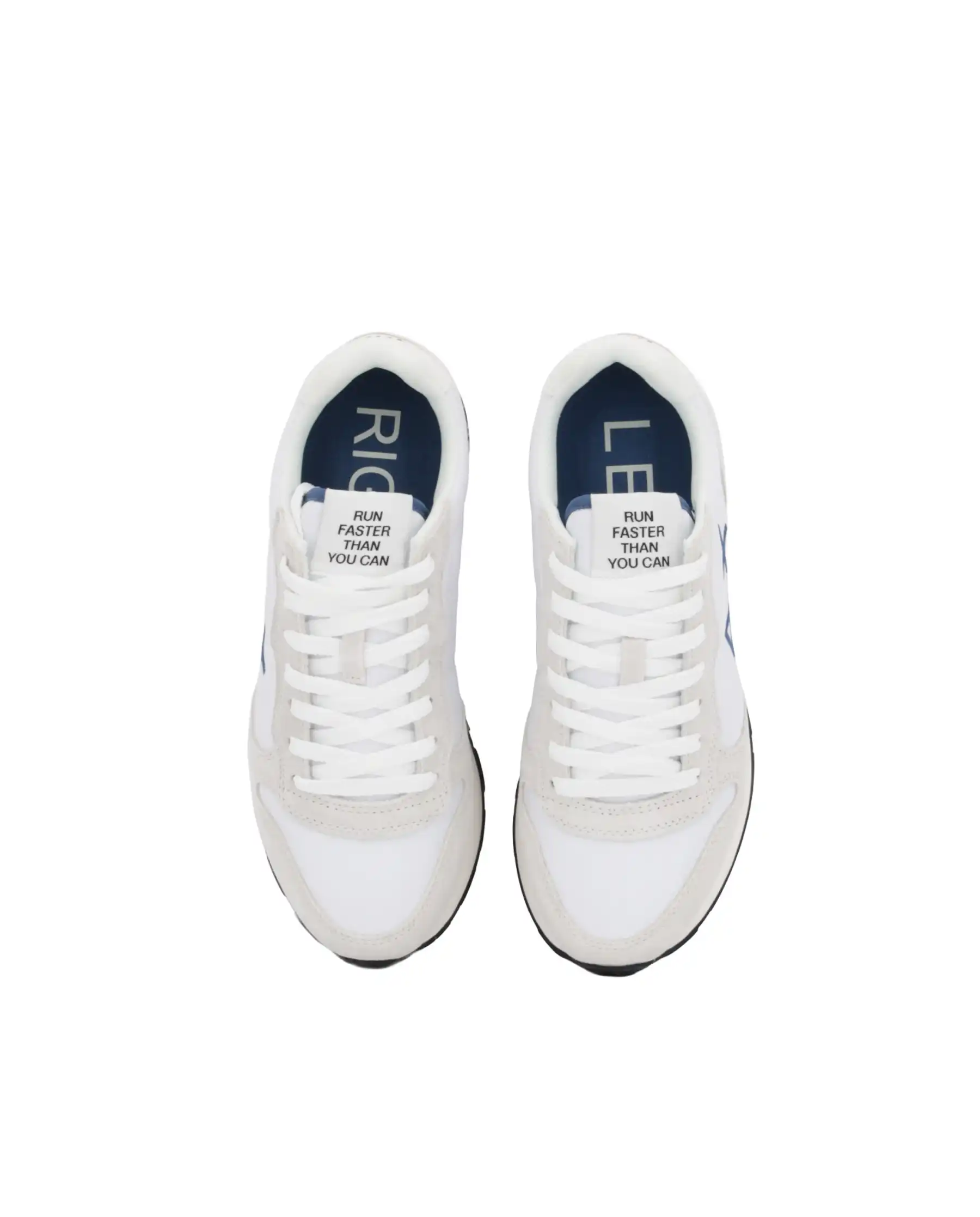 SUN 68 SNEAKERS TOM SOLID BIANCO