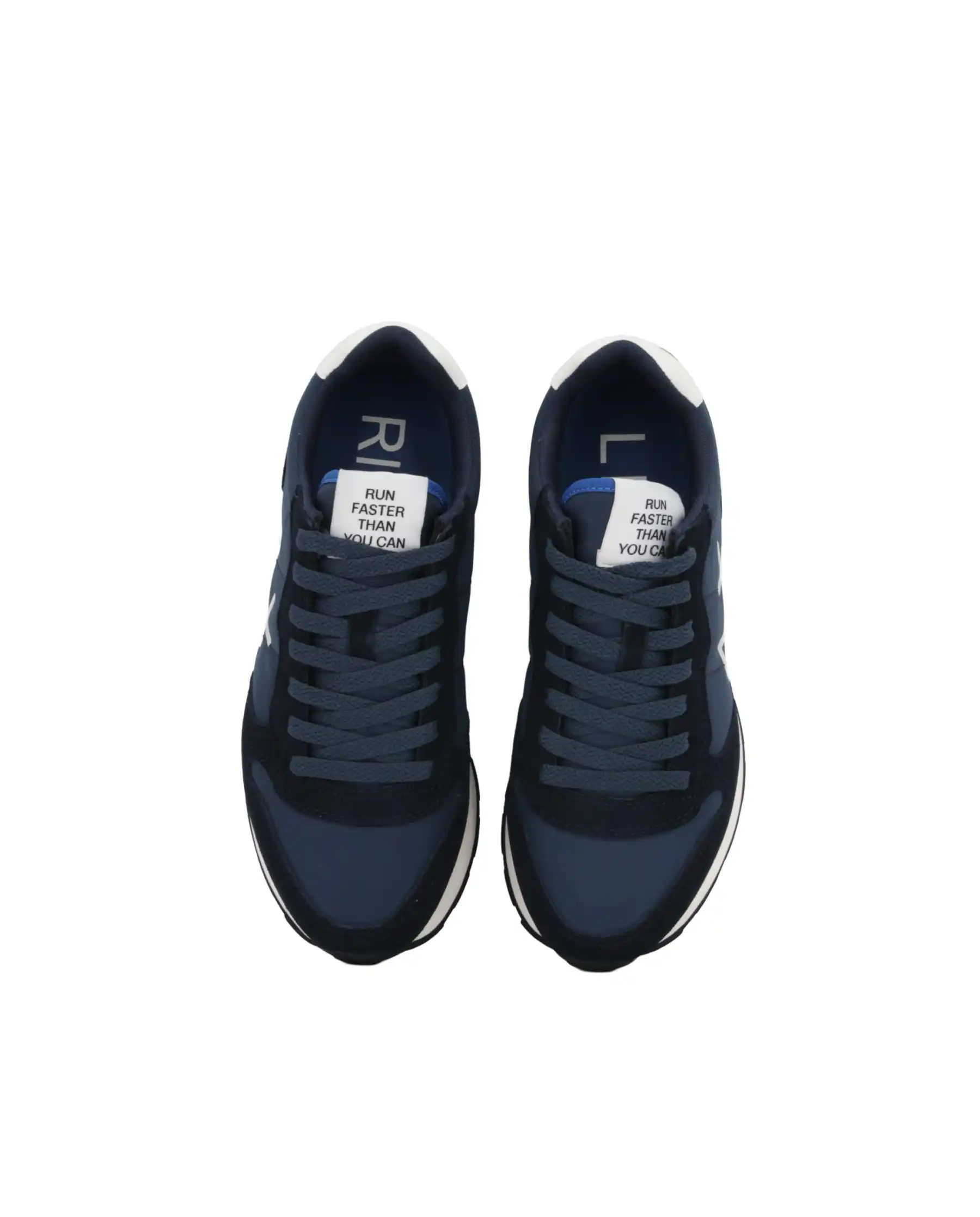 SUN 68 SNEAKERS TOM SOLID BLU