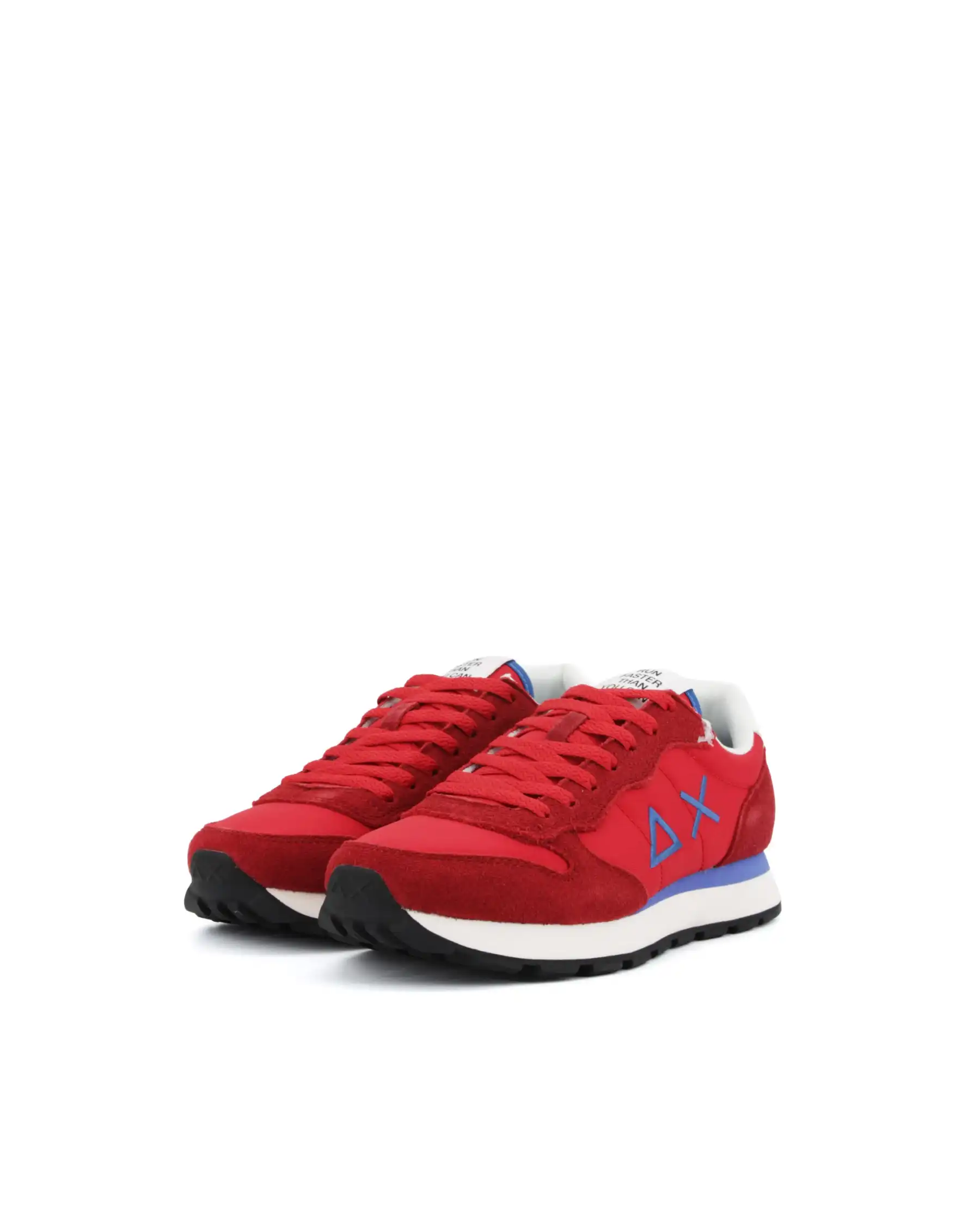 SUN 68 SNEAKERS TOM SOLID ROSSO