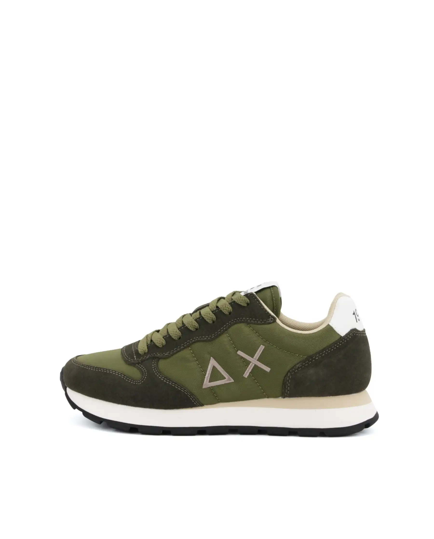 SUN 68 SNEAKERS TOM SOLID VERDE MILITARE