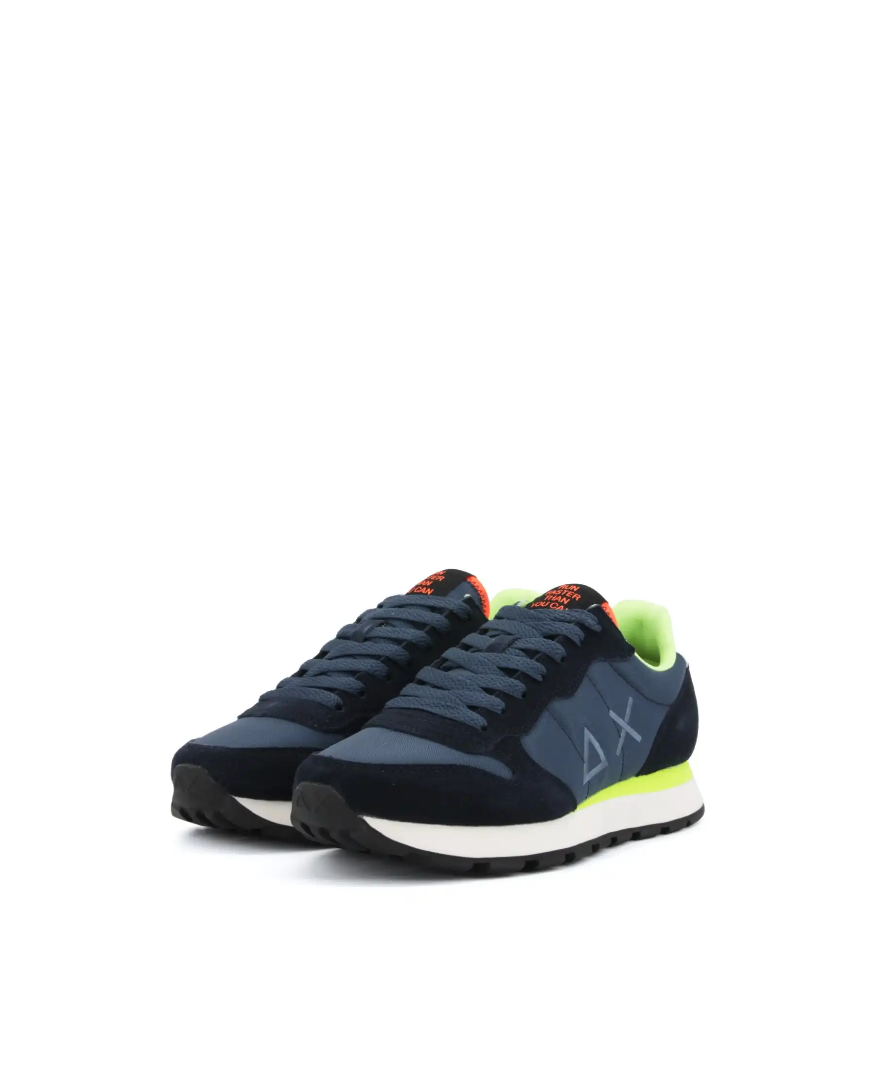 SUN 68 SNEAKERS TOM FLUO BLU