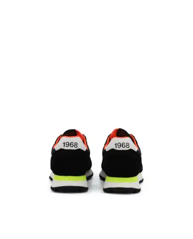 SUN 68 SNEAKERS TOM FLUO NERO