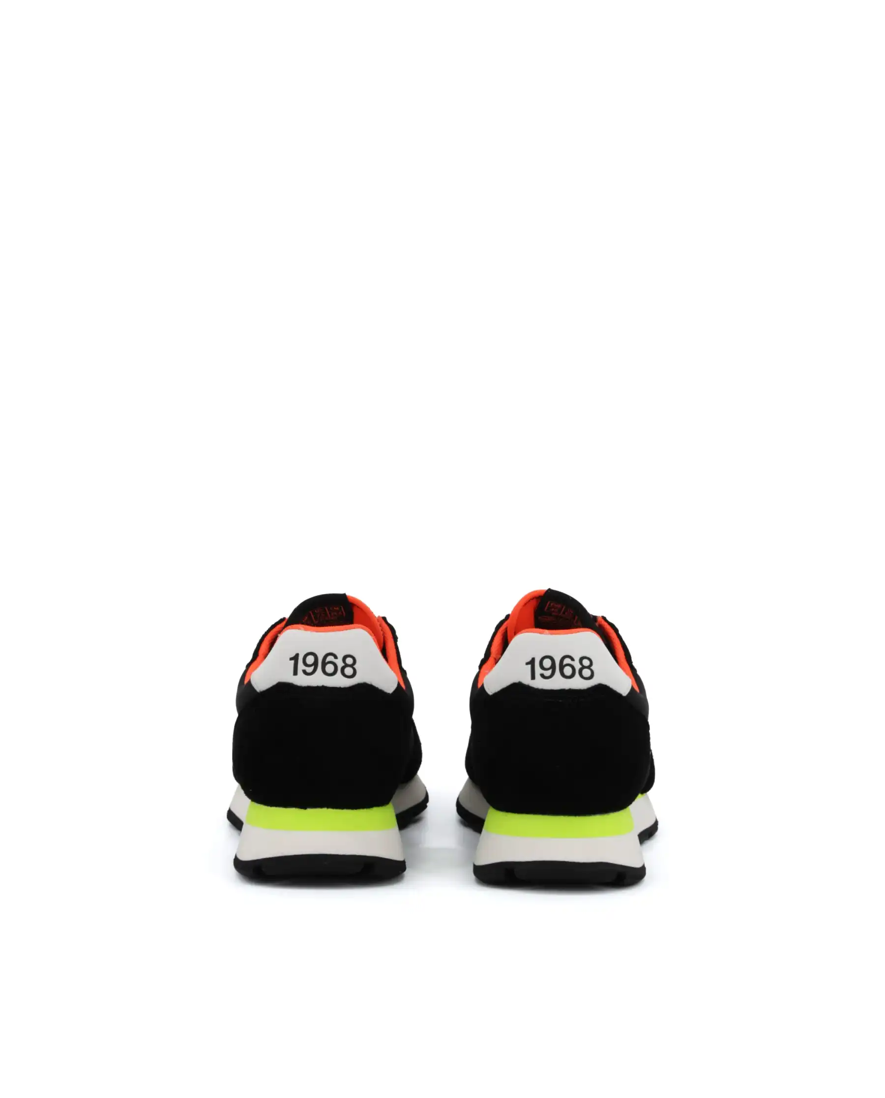 SUN 68 SNEAKERS TOM FLUO NERO