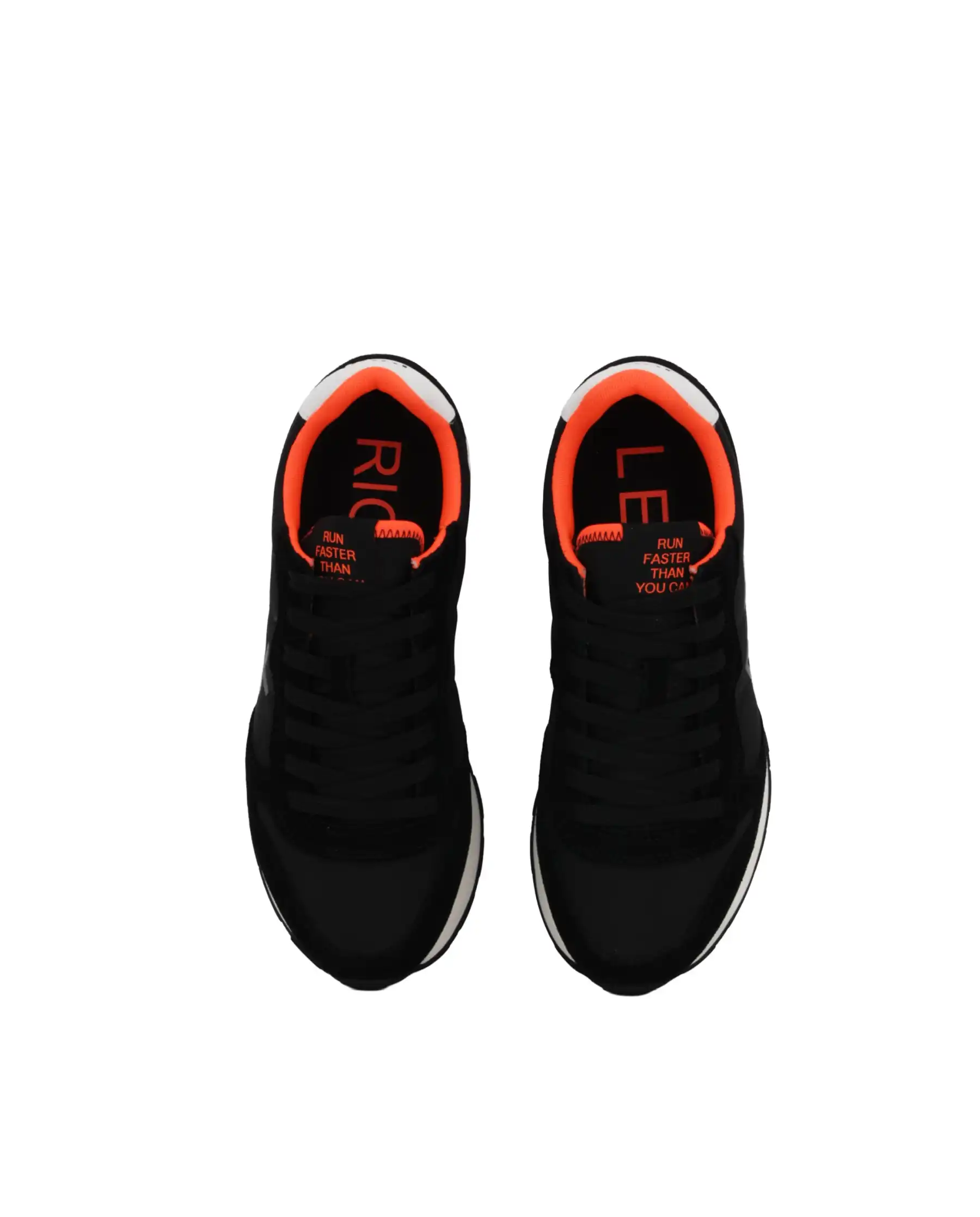 SUN 68 SNEAKERS TOM FLUO NERO