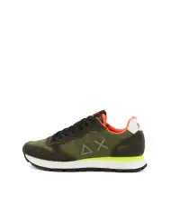 SUN 68 SNEAKERS TOM FLUO VERDE MILITARE