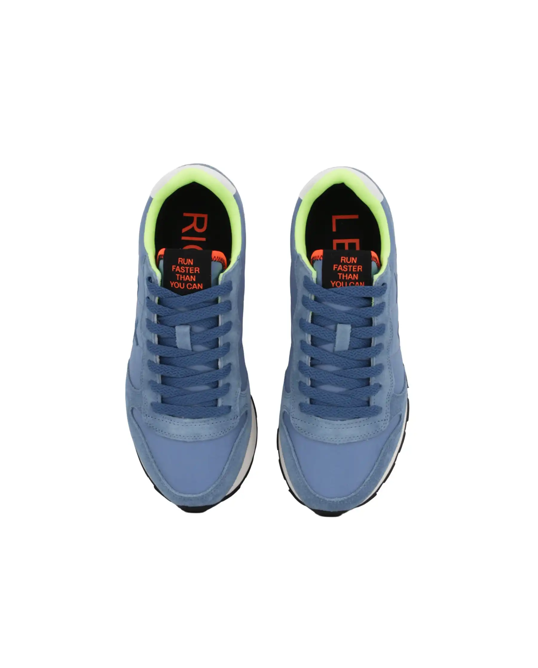 SUN 68 SNEAKERS TOM FLUO AZZURRO