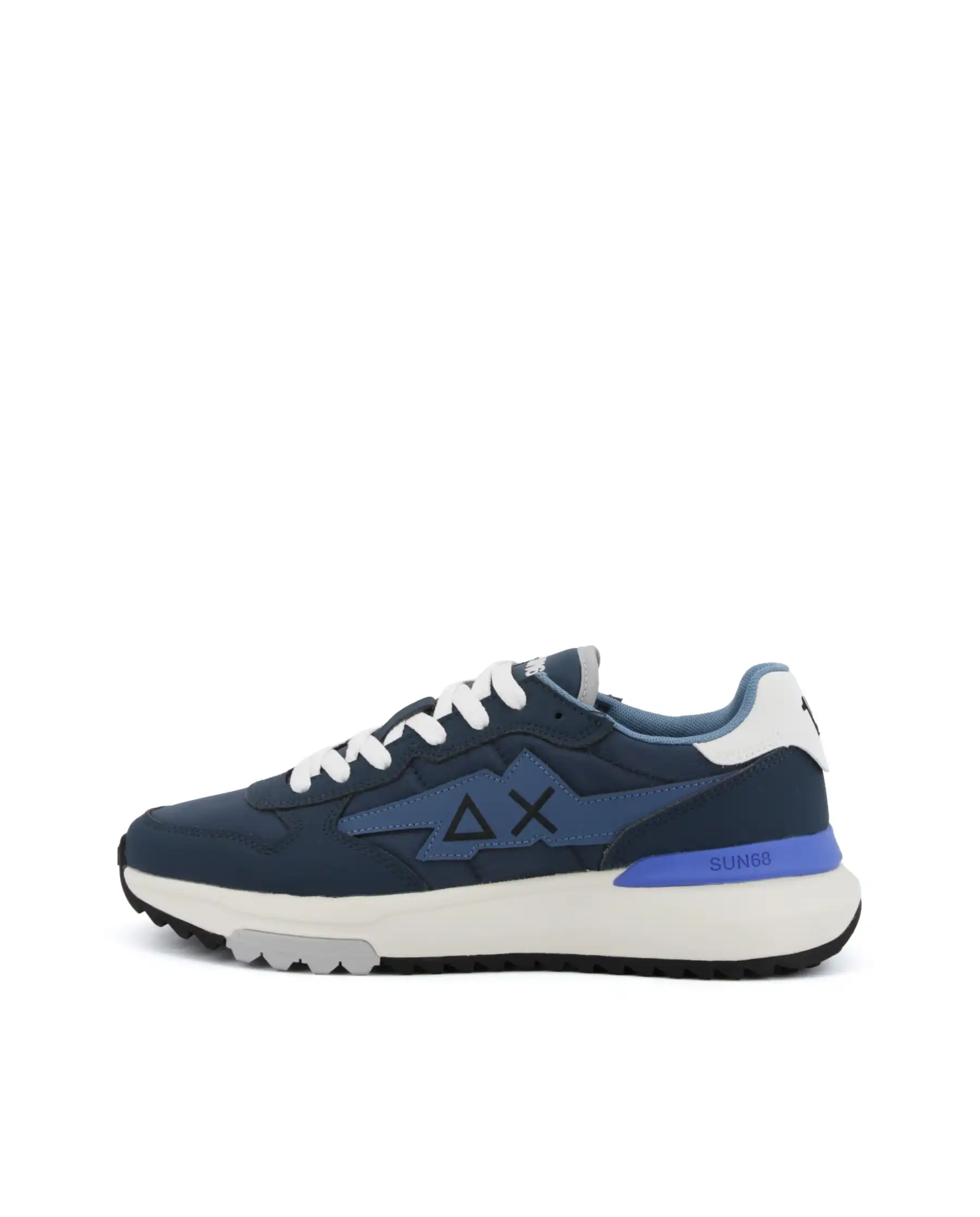 SUN 68 SNEAKERS NIKI 2.0 SOLID BLU