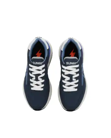 SUN 68 SNEAKERS NIKI 2.0 SOLID BLU