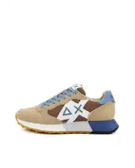 SUN 68 SNEAKERS JAKI 2.0 BICOLOR BEIGE