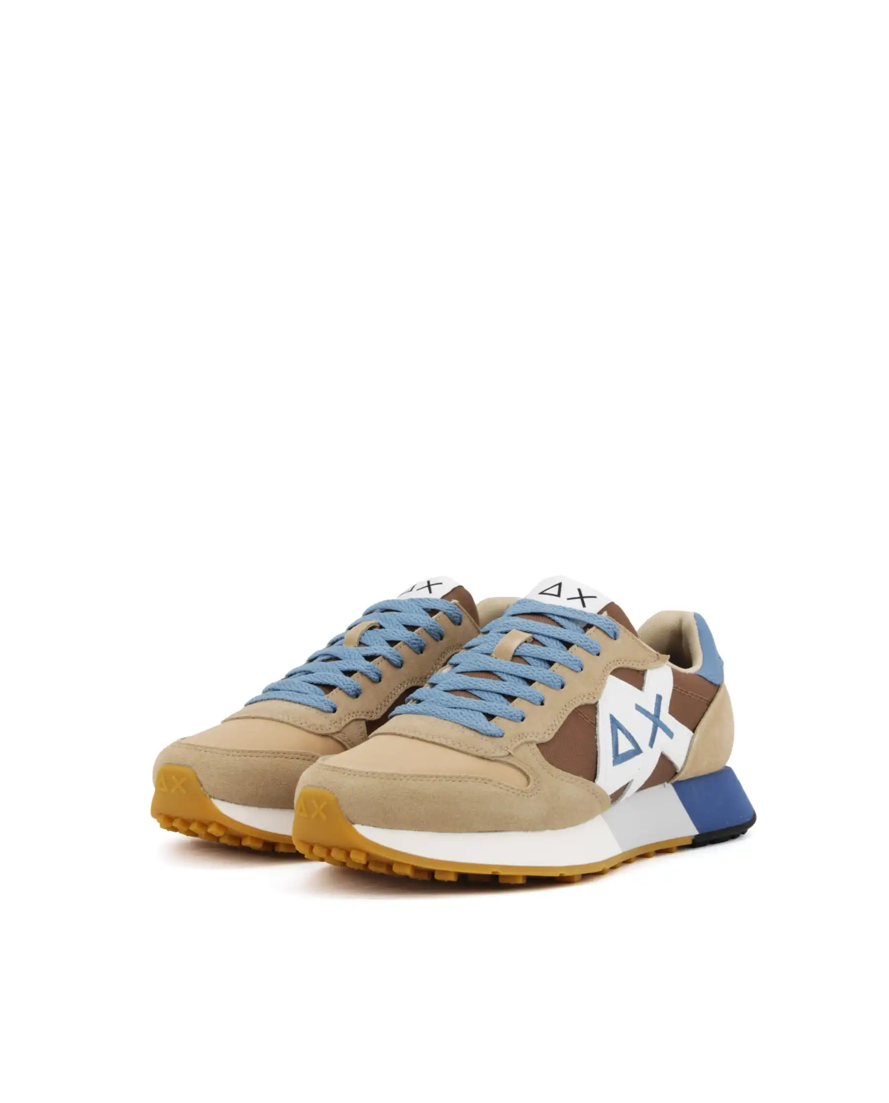 SUN 68 SNEAKERS JAKI 2.0 BICOLOR BEIGE