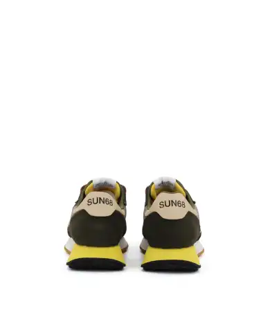SUN 68 SNEAKERS JAKI 2.0 BICOLOR VERDE MILITARE