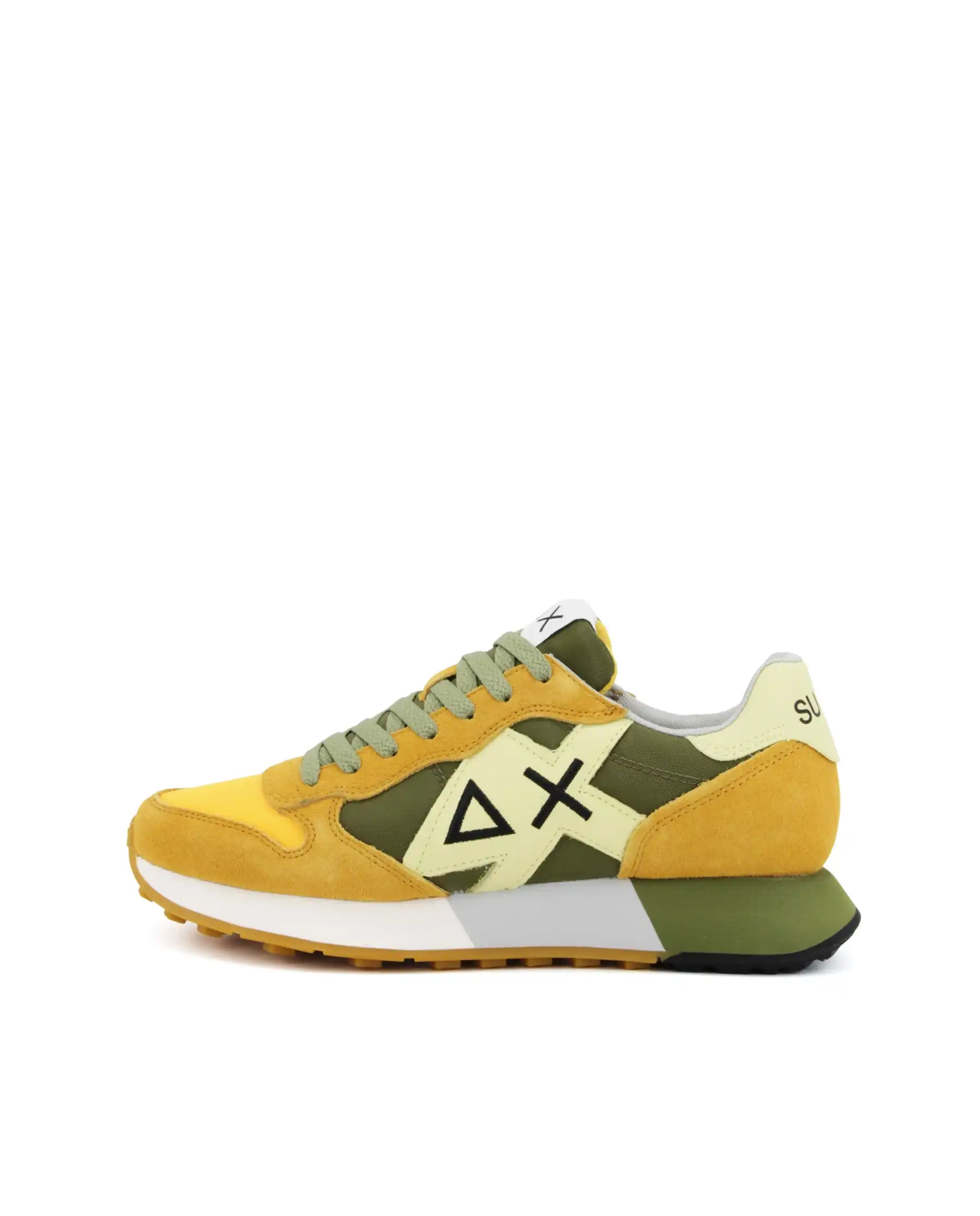 SUN 68 SNEAKERS JAKI 2.0 BICOLOR GIALLO