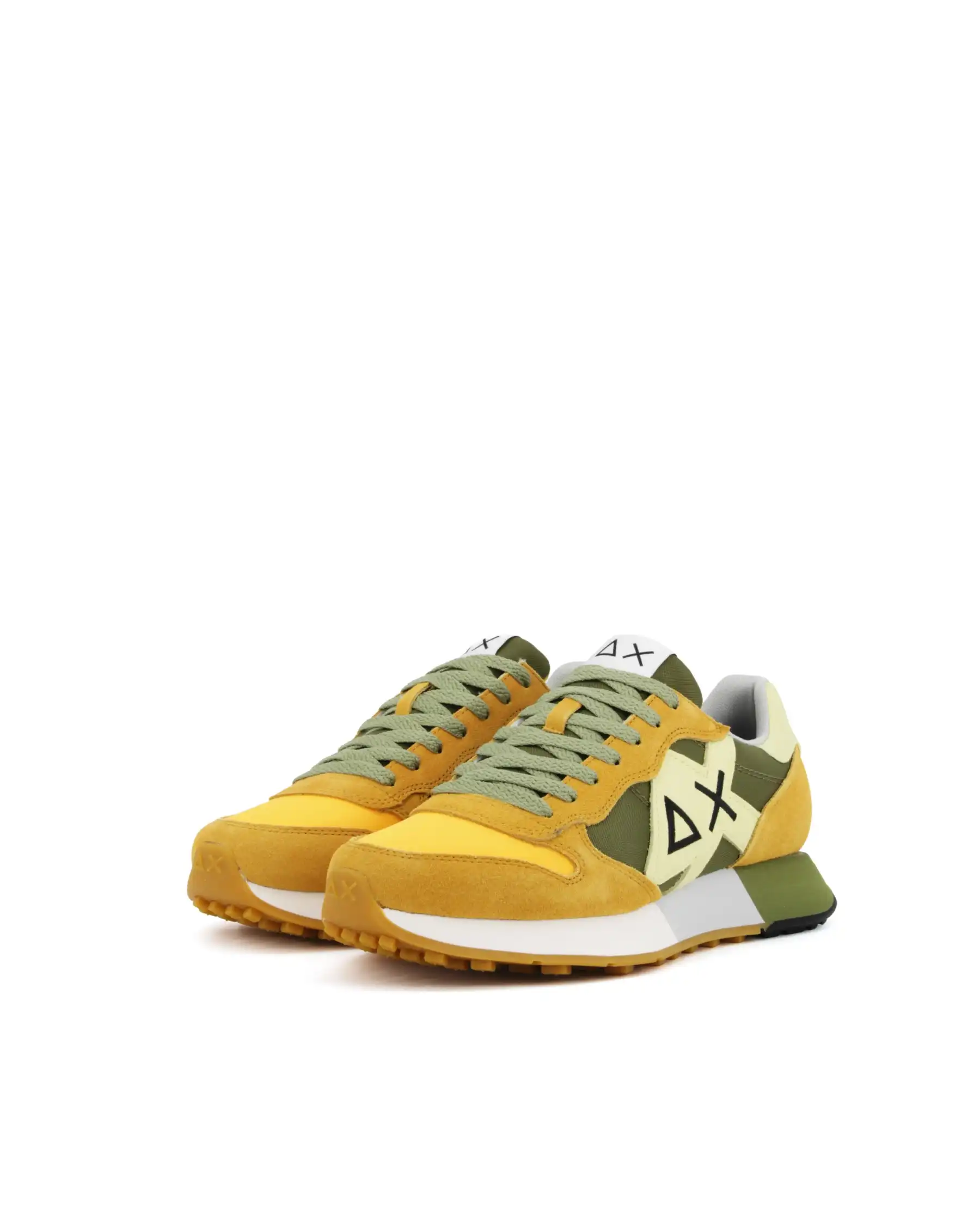 SUN 68 SNEAKERS JAKI 2.0 BICOLOR GIALLO