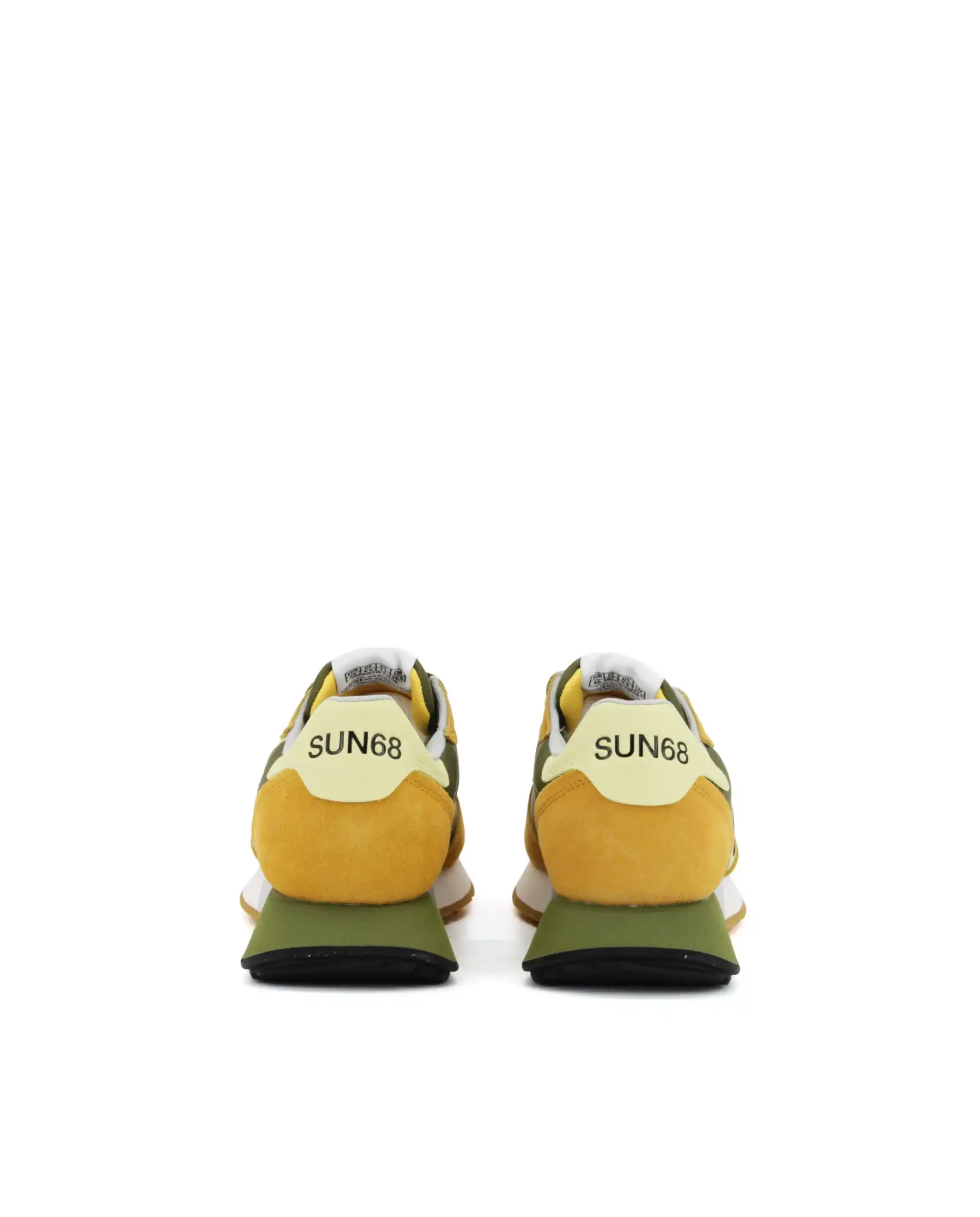 SUN 68 SNEAKERS JAKI 2.0 BICOLOR GIALLO