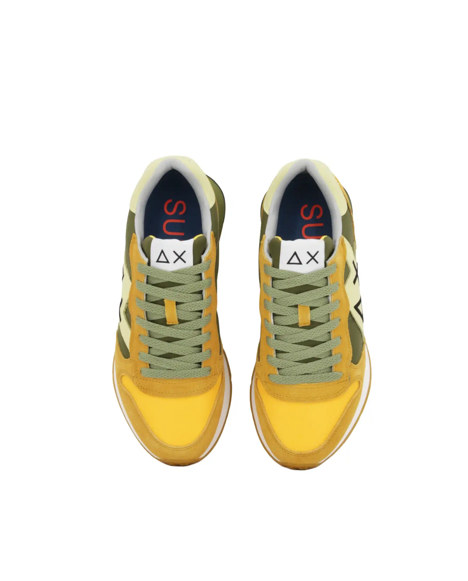SUN 68 SNEAKERS JAKI 2.0 BICOLOR GIALLO