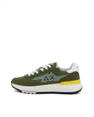 SUN 68 SNEAKERS NIKI 2.0 SOLID VERDE MILITARE