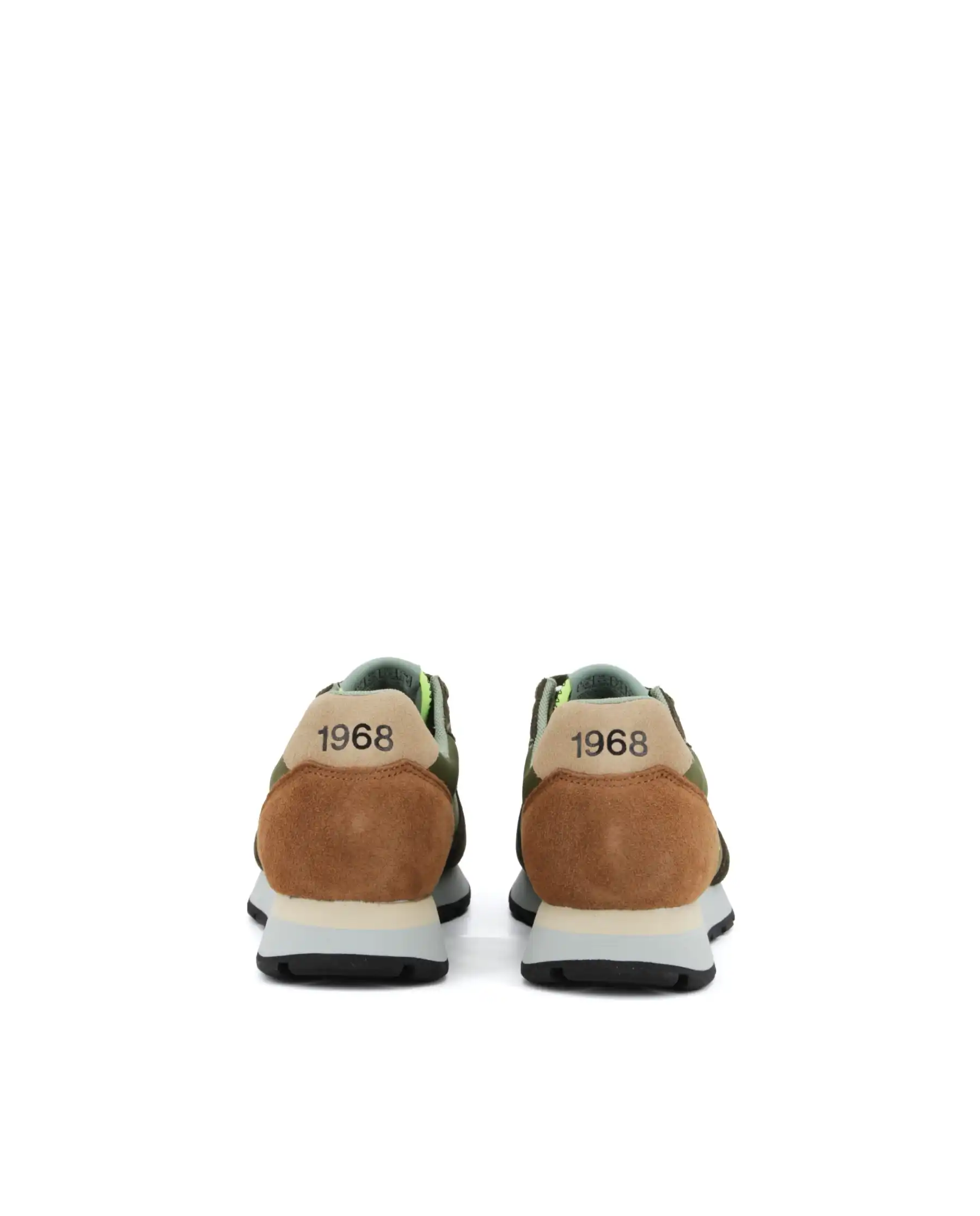 SUN 68 SNEAKERS TOM MULTICOLOR VERDE MILITARE