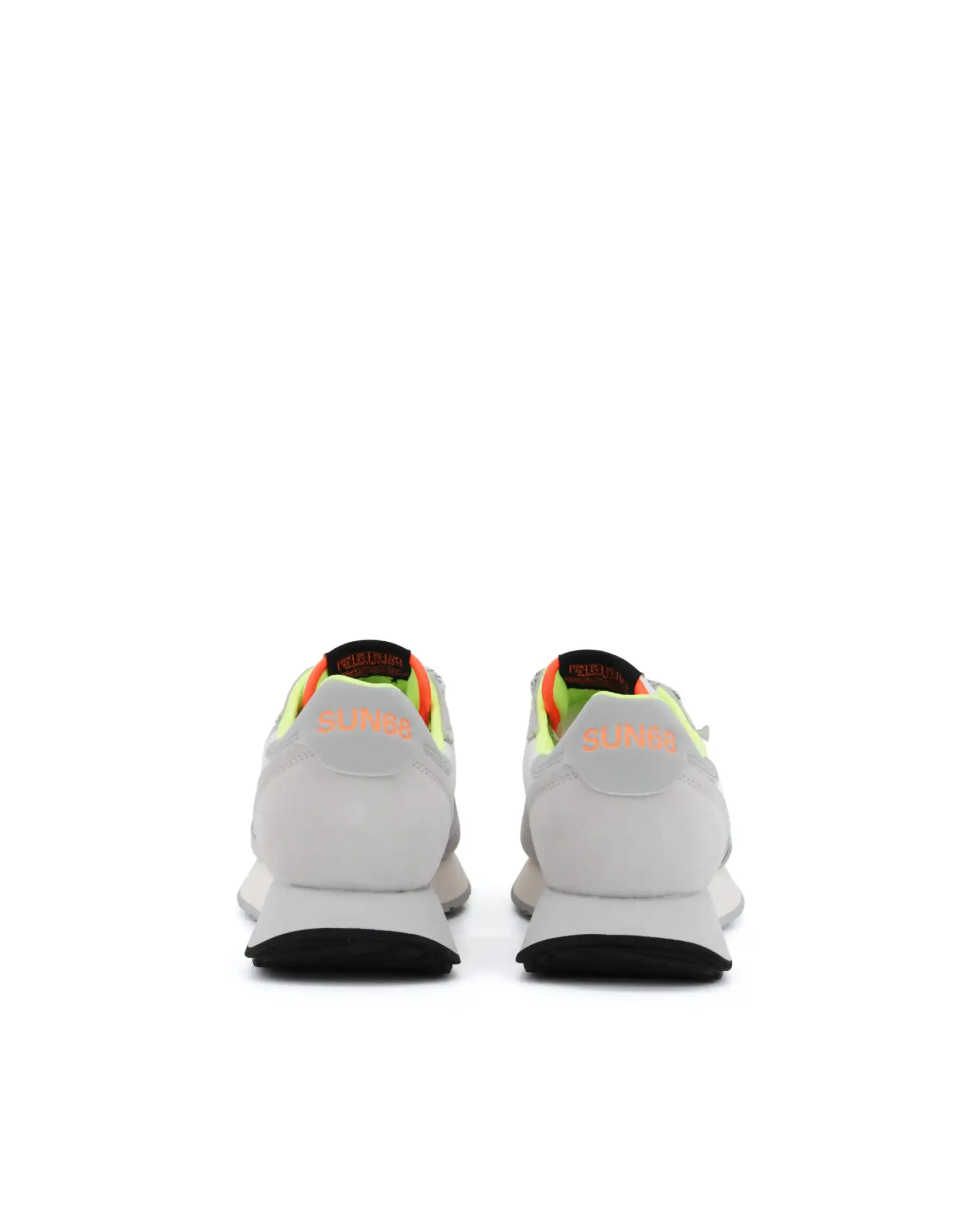 SUN 68 SNEAKERS JAKI 2.0 FLUO BIANCO