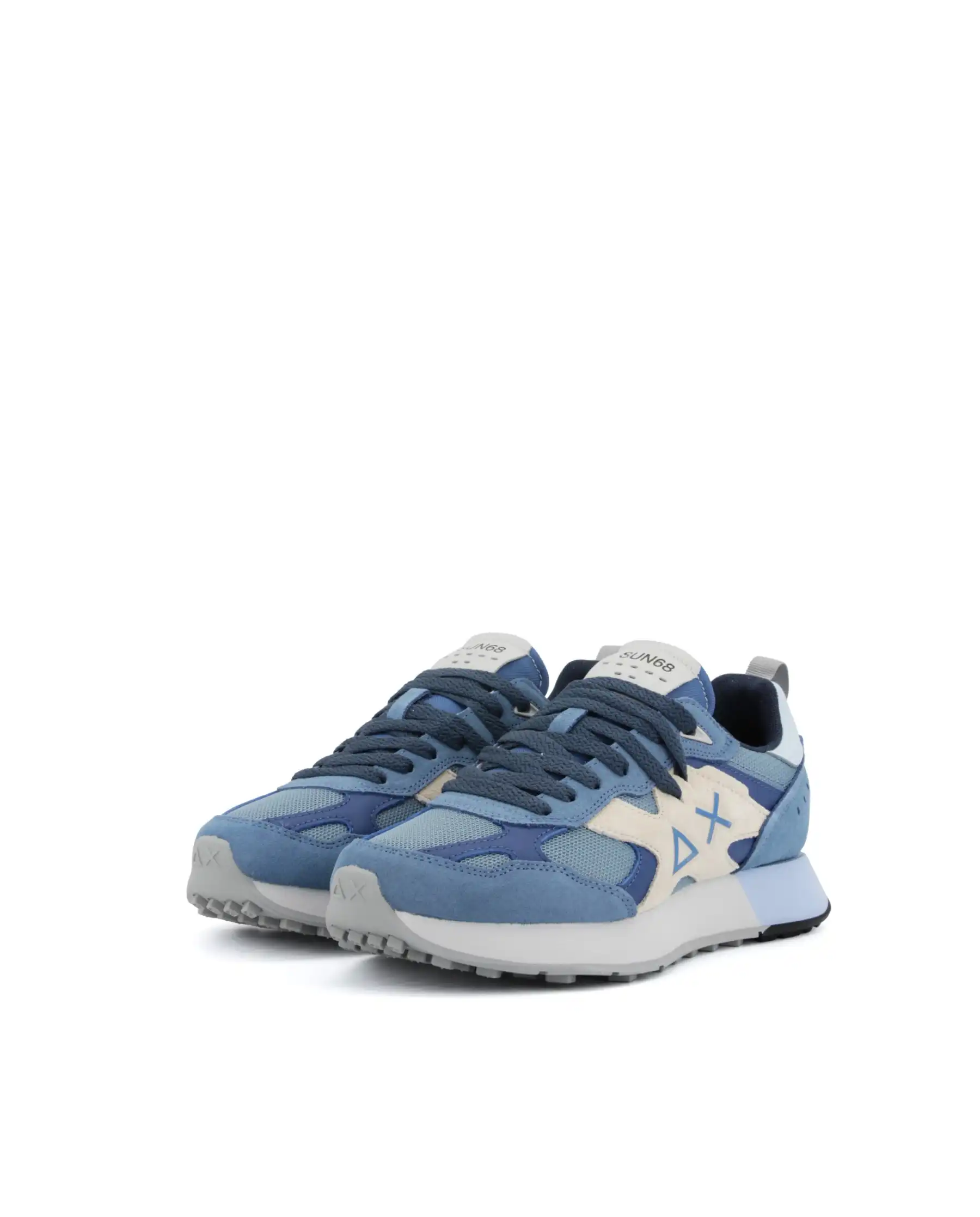 SUN 68 SNEAKERS JAKI OUTDOOR AZZURRO
