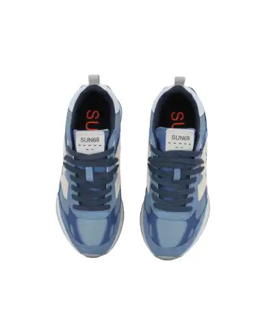SUN 68 SNEAKERS JAKI OUTDOOR AZZURRO