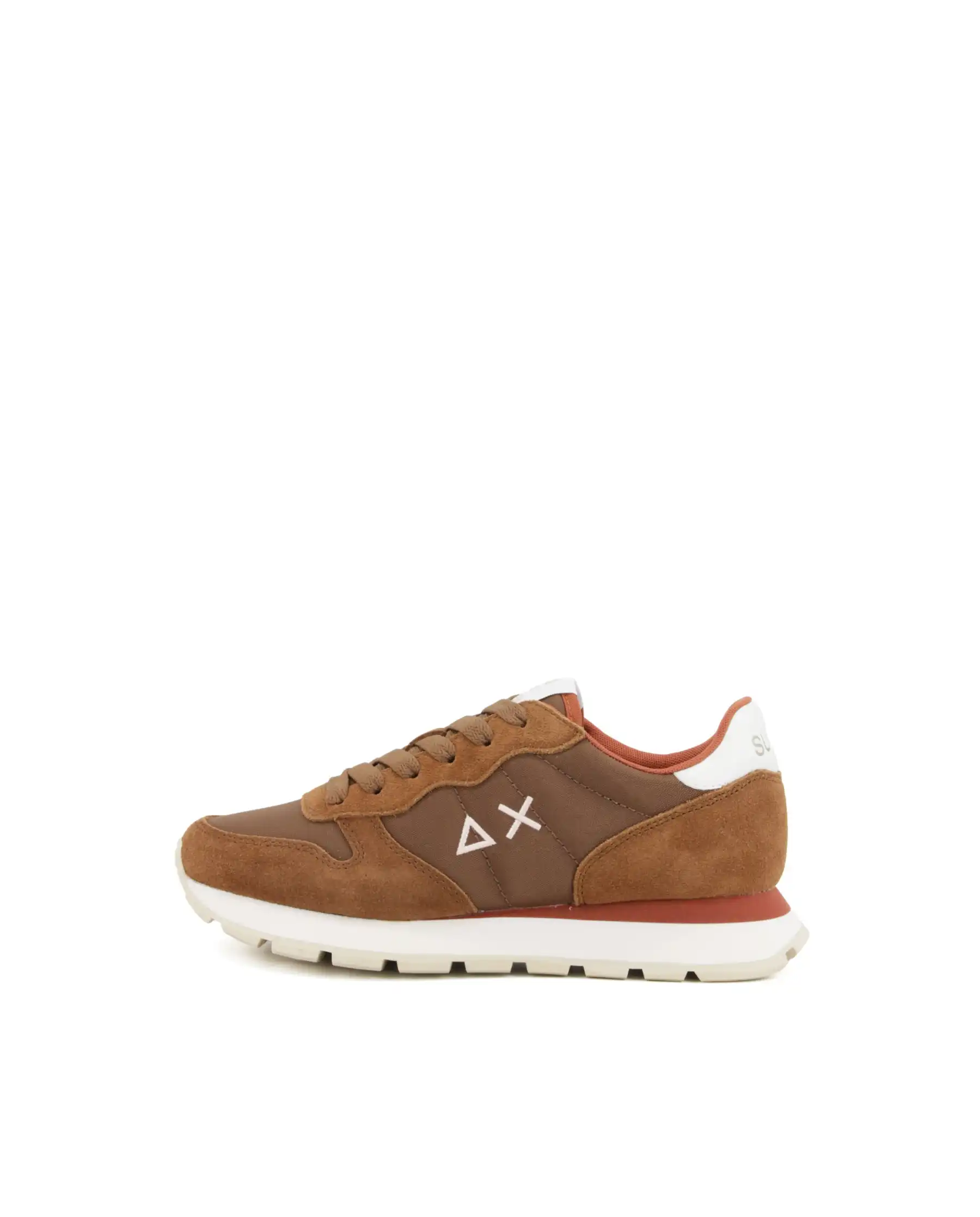 SUN 68 SNEAKERS ALLY SOLID MARRONE