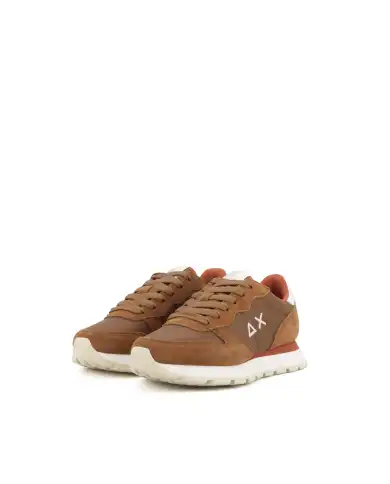 SUN 68 SNEAKERS ALLY SOLID MARRONE