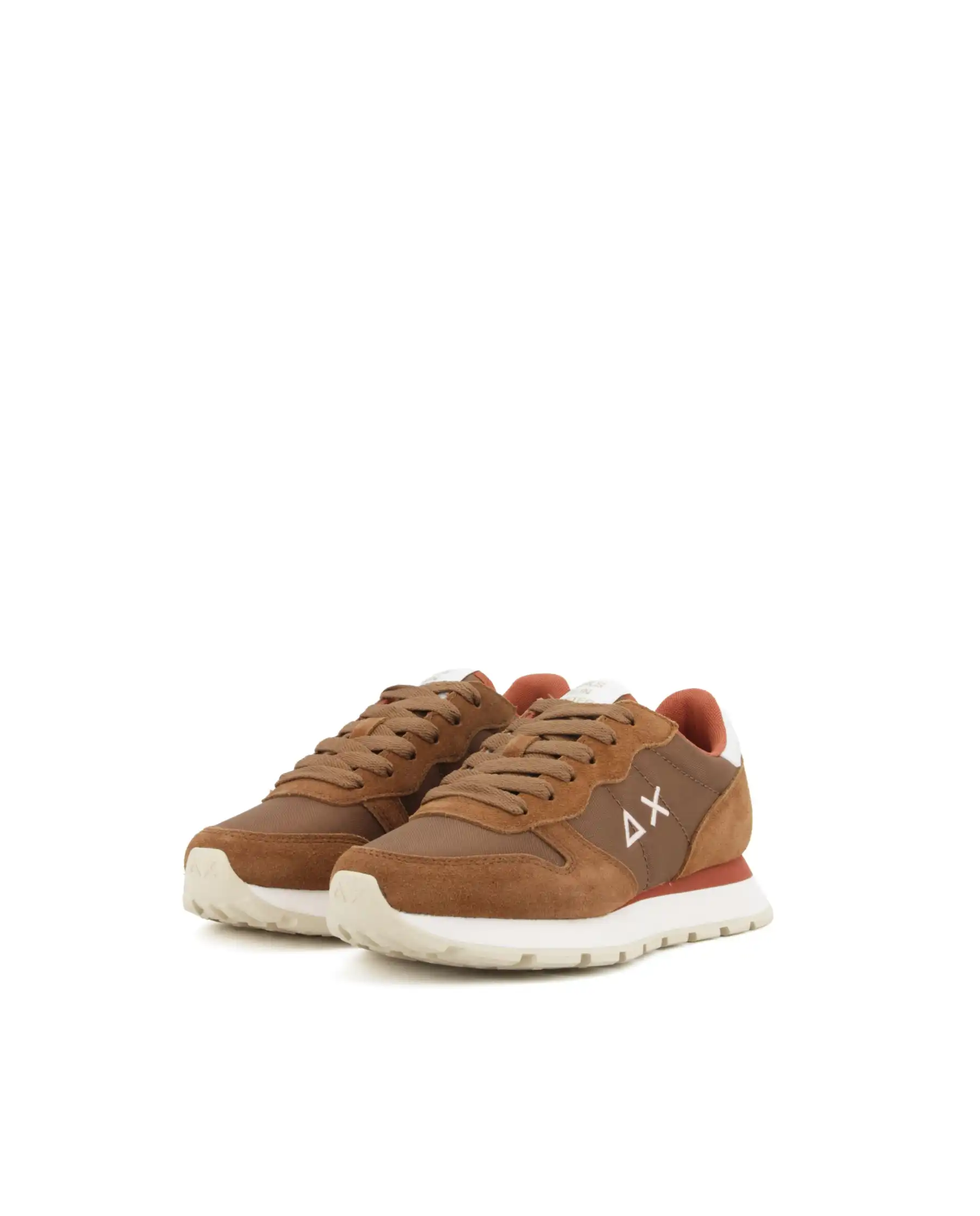 SUN 68 SNEAKERS ALLY SOLID MARRONE