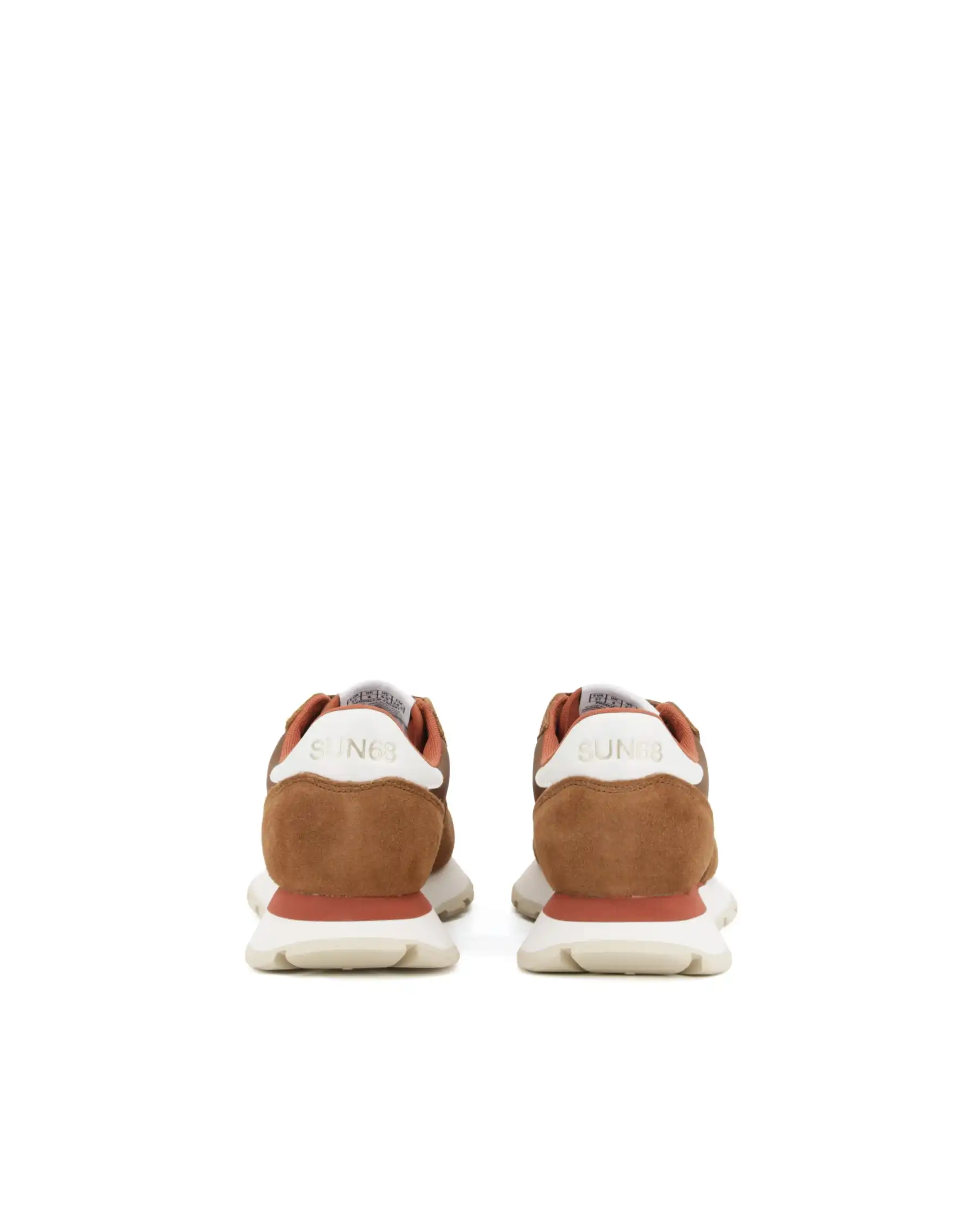 SUN 68 SNEAKERS ALLY SOLID MARRONE