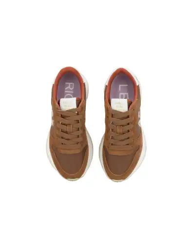 SUN 68 SNEAKERS ALLY SOLID MARRONE