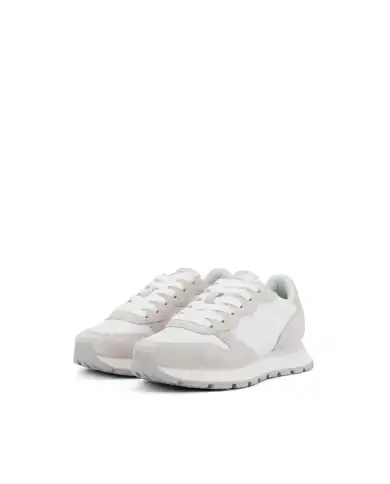 SUN 68 SNEAKERS ALLY GOLD SILVER BIANCO