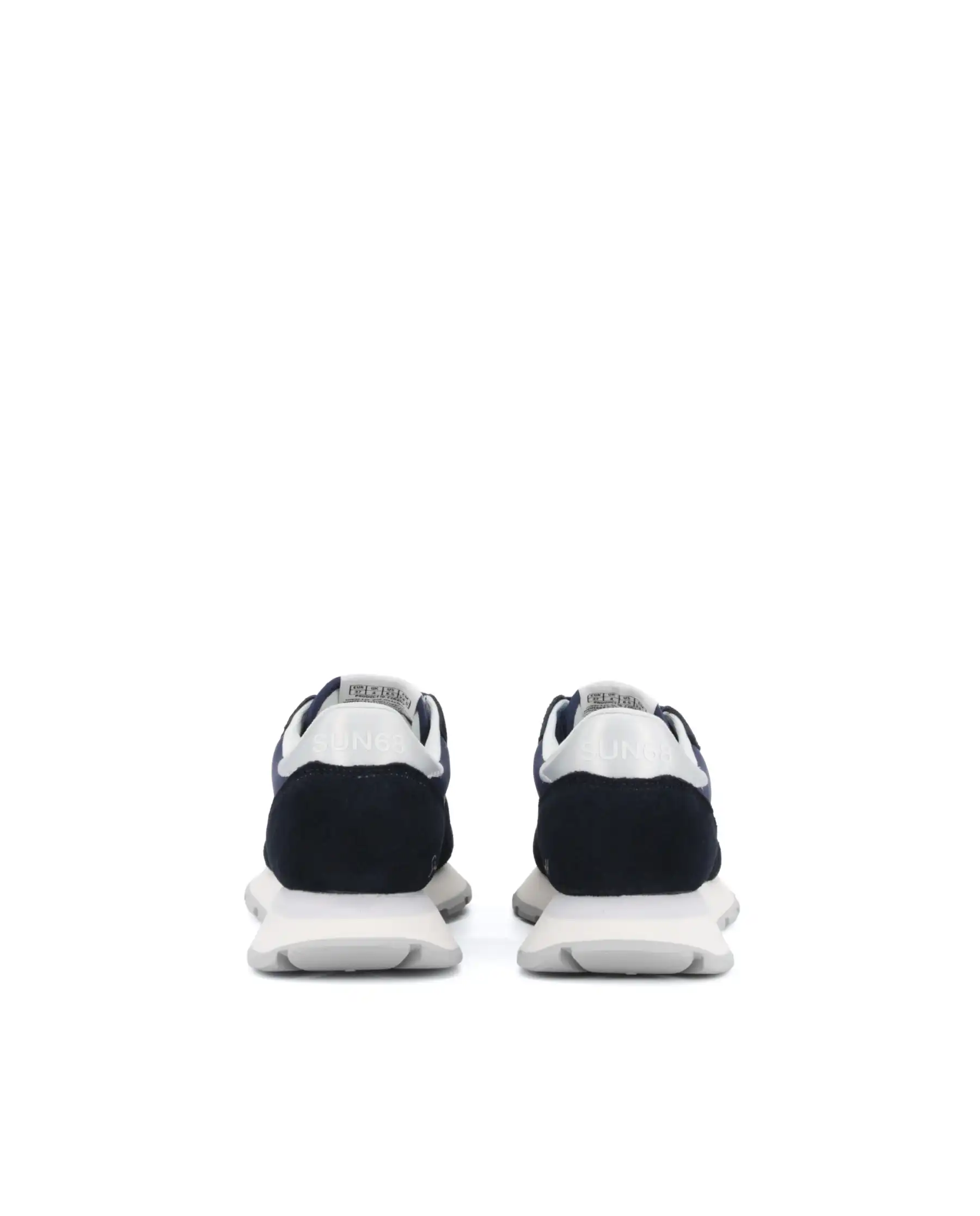 SUN 68 SNEAKERS ALLY GOLD SILVER BLU