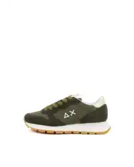 SUN 68 SNEAKERS ALLY GOLD SILVER VERDE MILITARE