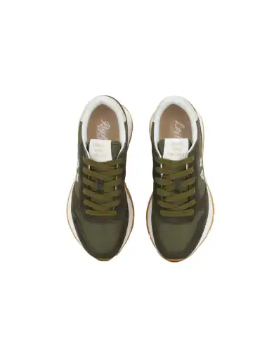 SUN 68 SNEAKERS ALLY GOLD SILVER VERDE MILITARE