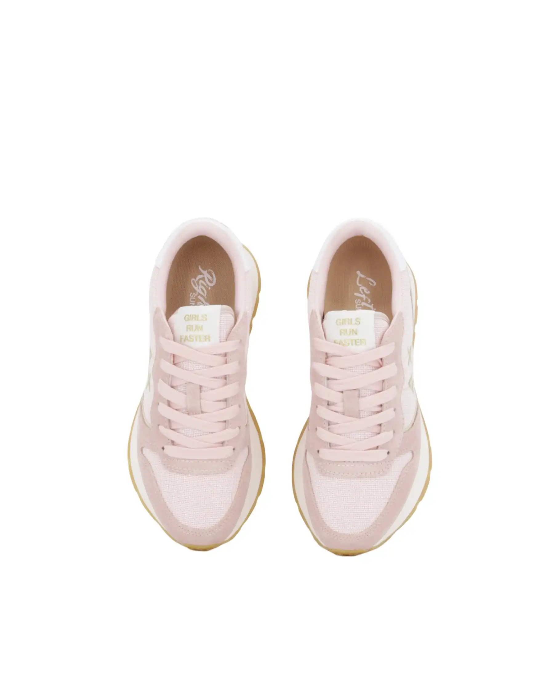 SUN 68 SNEAKERS ALLY GLITTER ROSA