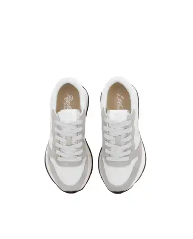 SUN 68 SNEAKERS ALLY GLITTER GRIGIO