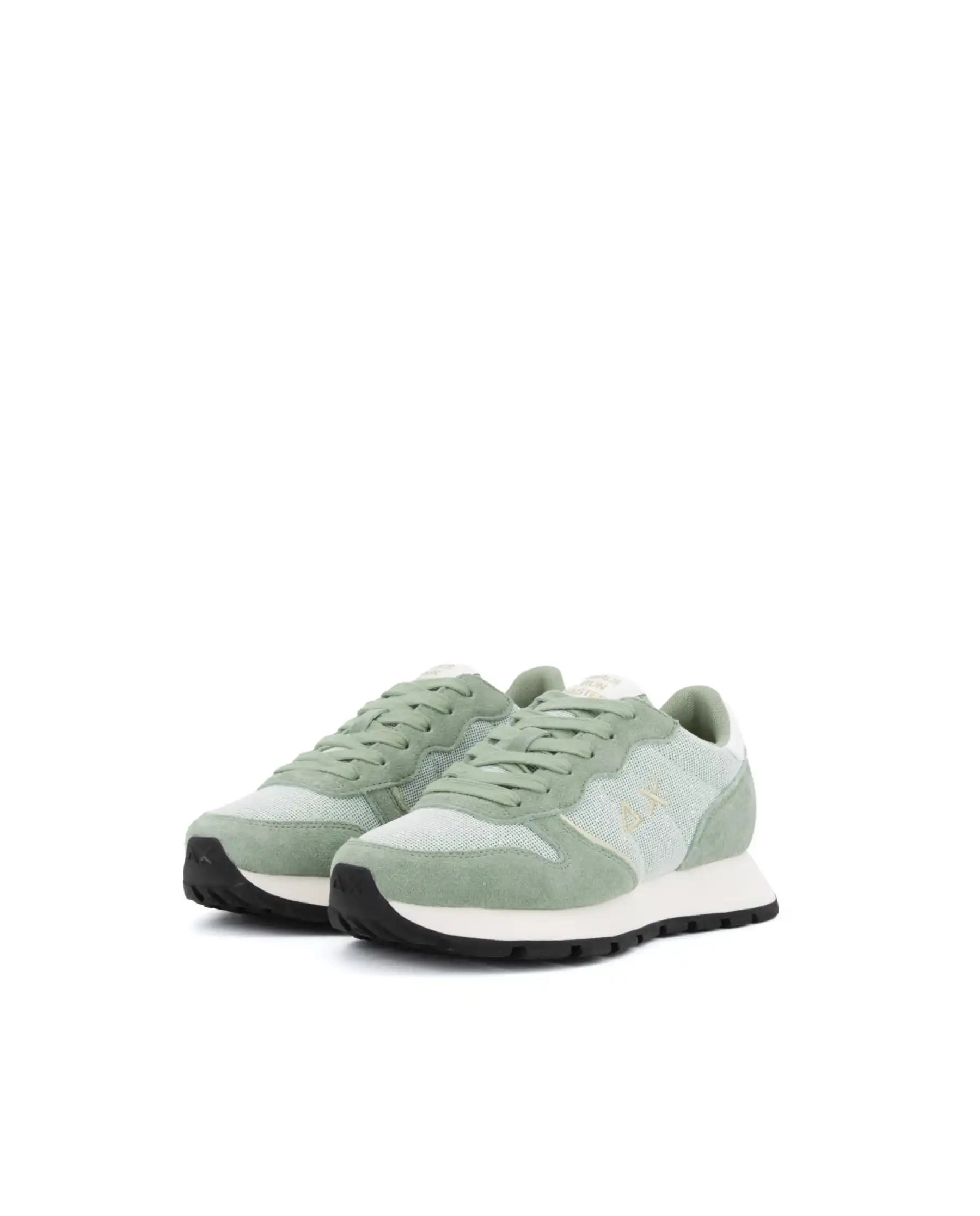 SUN 68 SNEAKERS ALLY GLITTER SALVIA