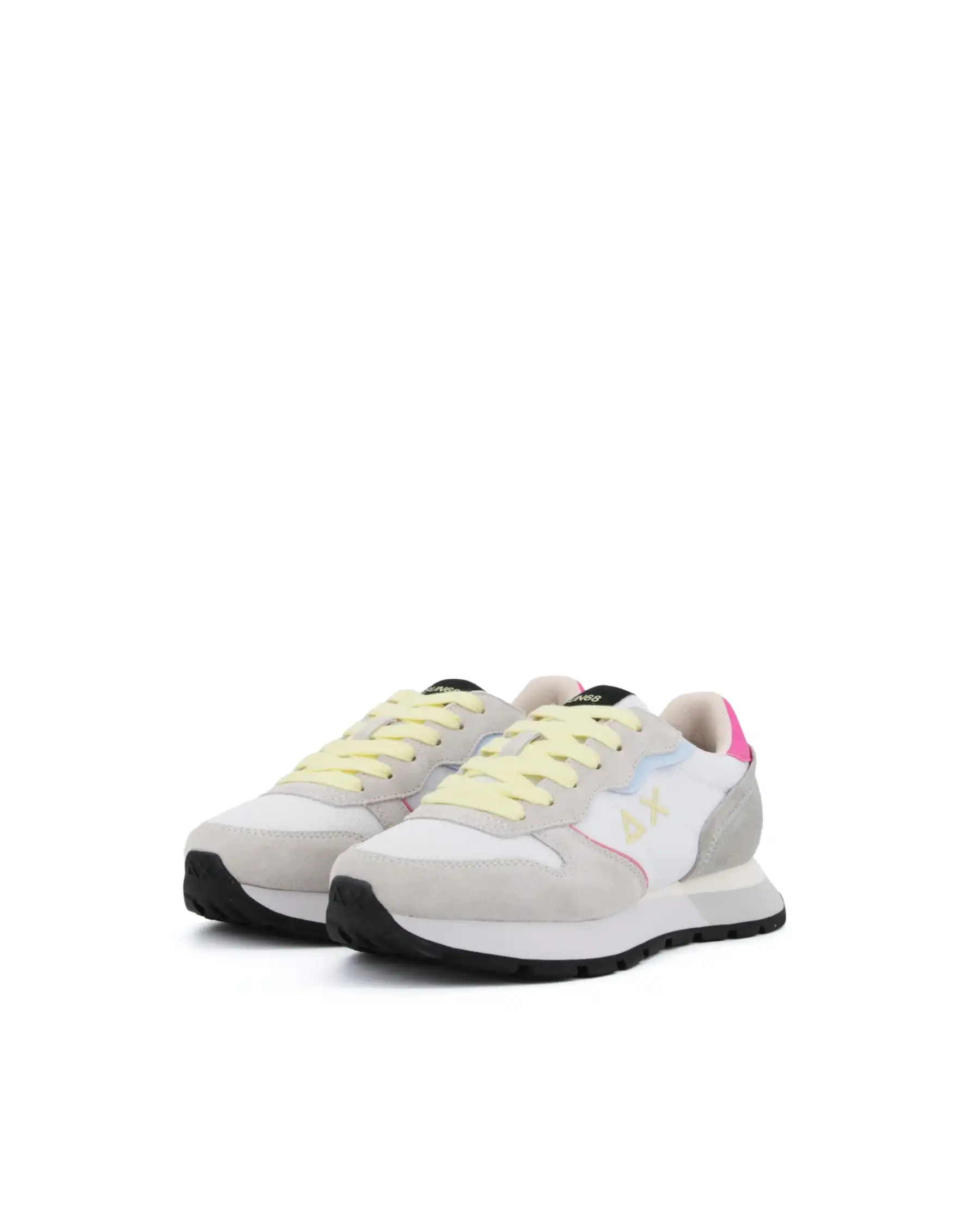 SUN 68 SNEAKERS ALLY COLOR EXPLOSION BIANCO