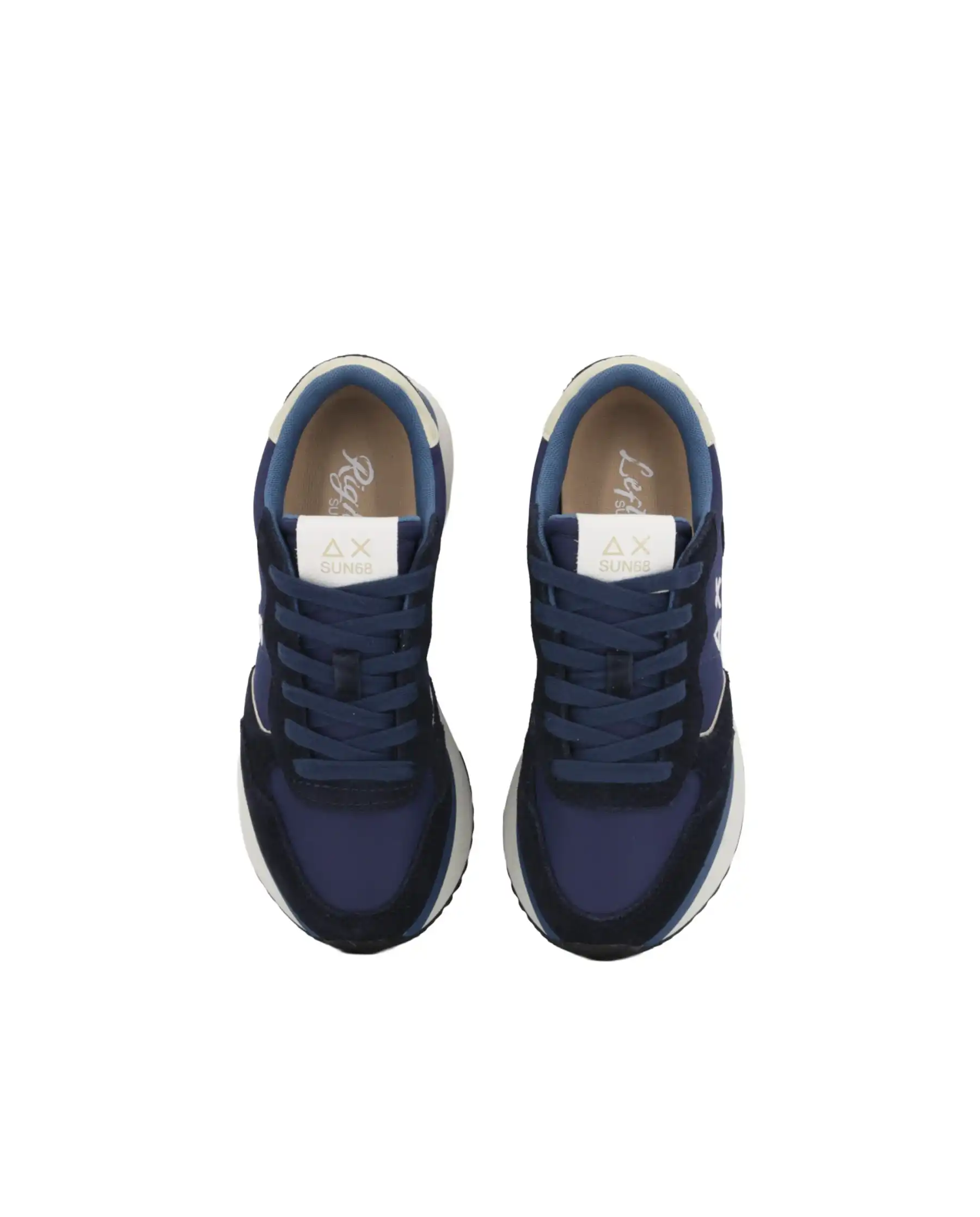 SUN 68 SNEAKERS BIG ALLY GOLD BLU