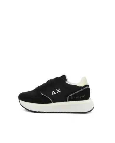 SUN 68 SNEAKERS BIG ALLY GOLD NERO