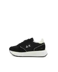 SUN 68 SNEAKERS BIG ALLY GOLD NERO